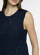 Top girocollo in maglia rasata donna_2
