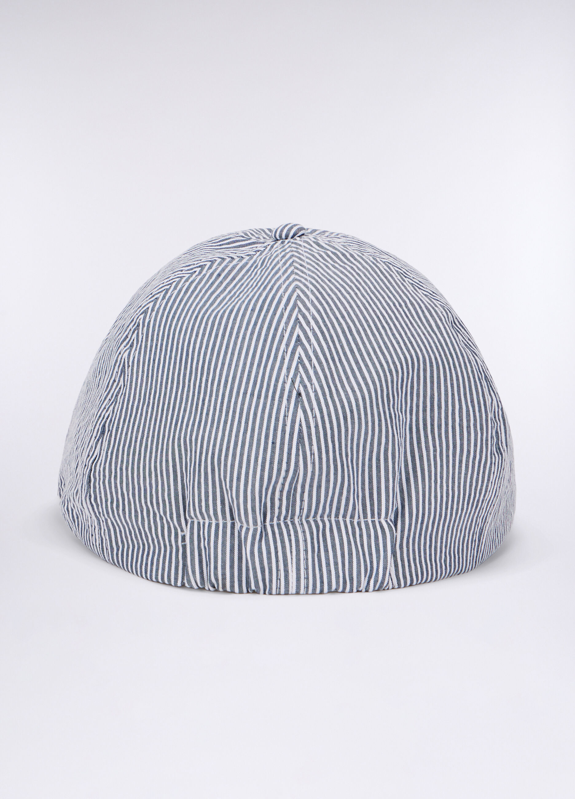 Coppola in seersucker a righe uomo_1