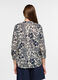 Camicia regular fit con scollo a V in popeline donna_1