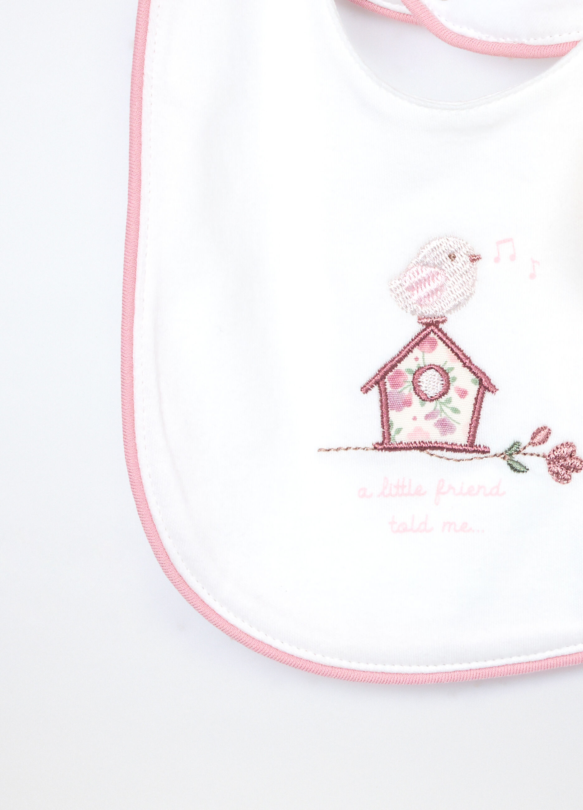 Pack 2 bavaglini in interlock di puro cotone _2