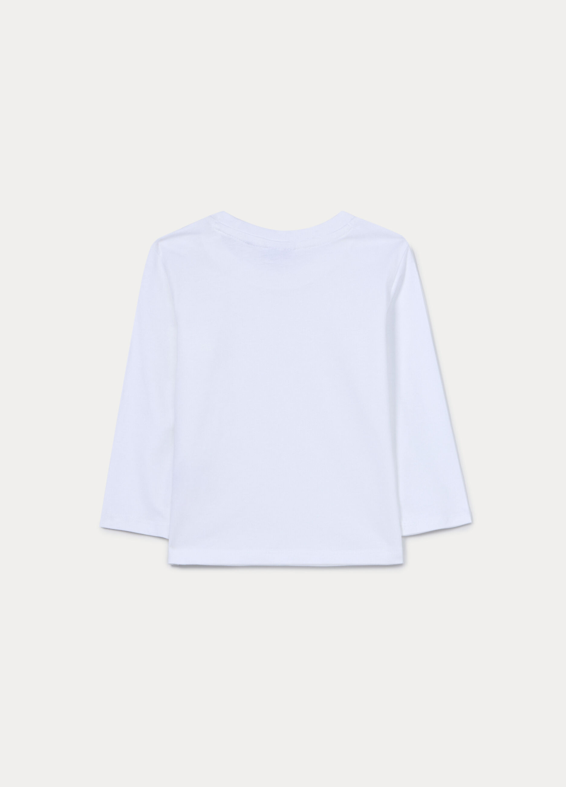 T-shirt in jersey di puro cotone bimbo_1