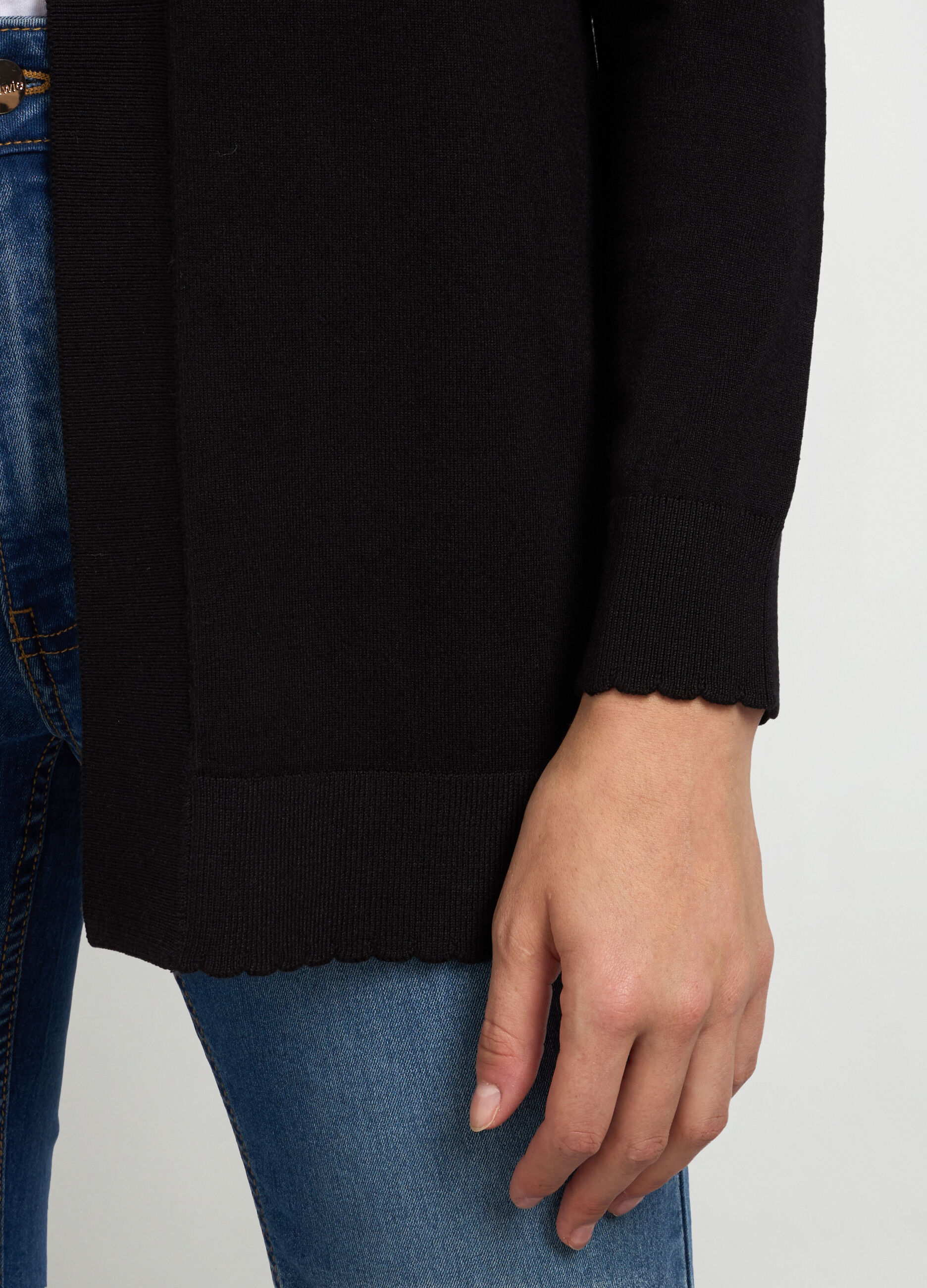 Cardigan misto viscosa donna_2
