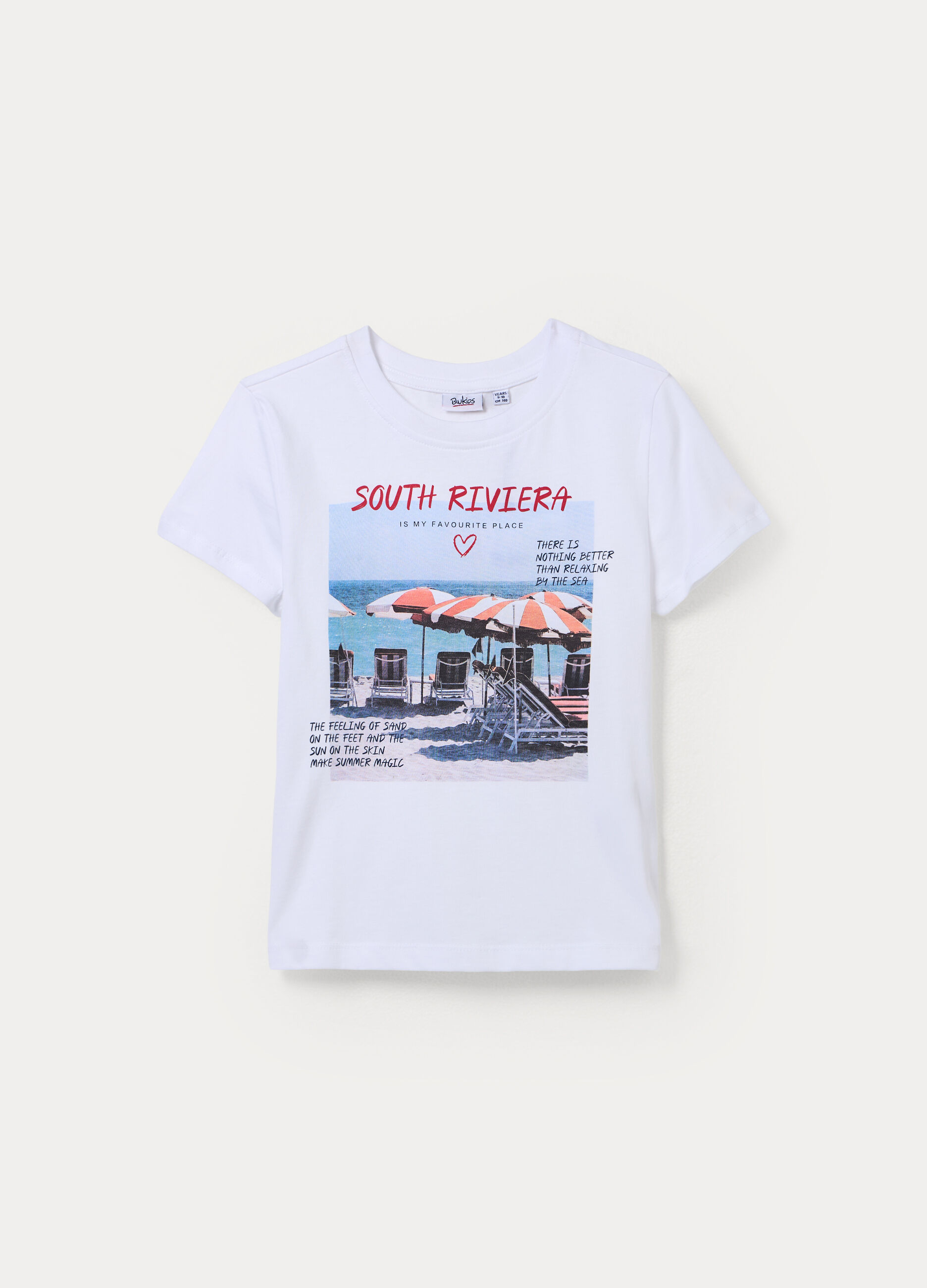 T-shirt girocollo ragazza_0