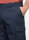 Bermuda cargo in twill di cotone uomo_2