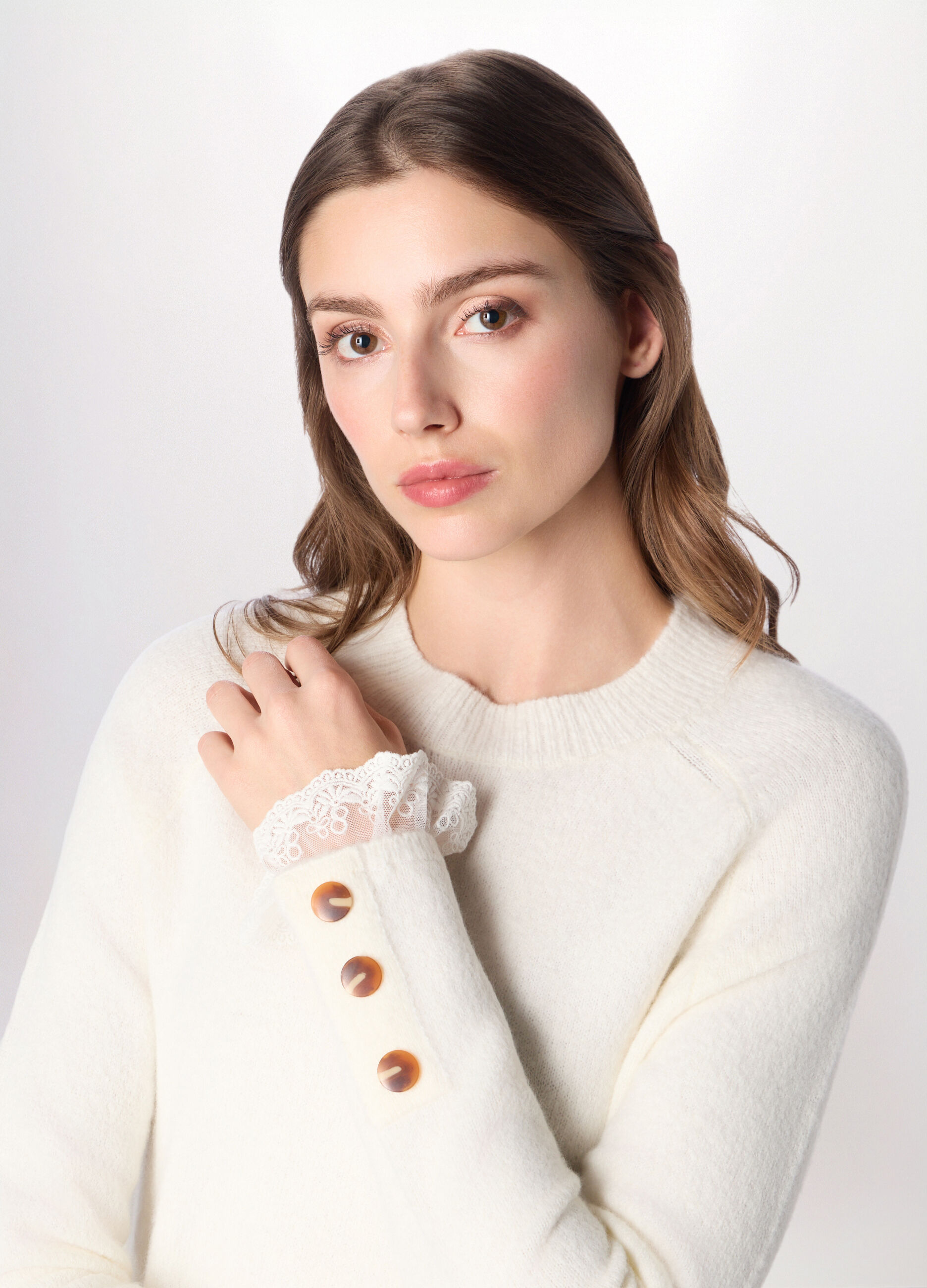 Tricot con inserti donna _2