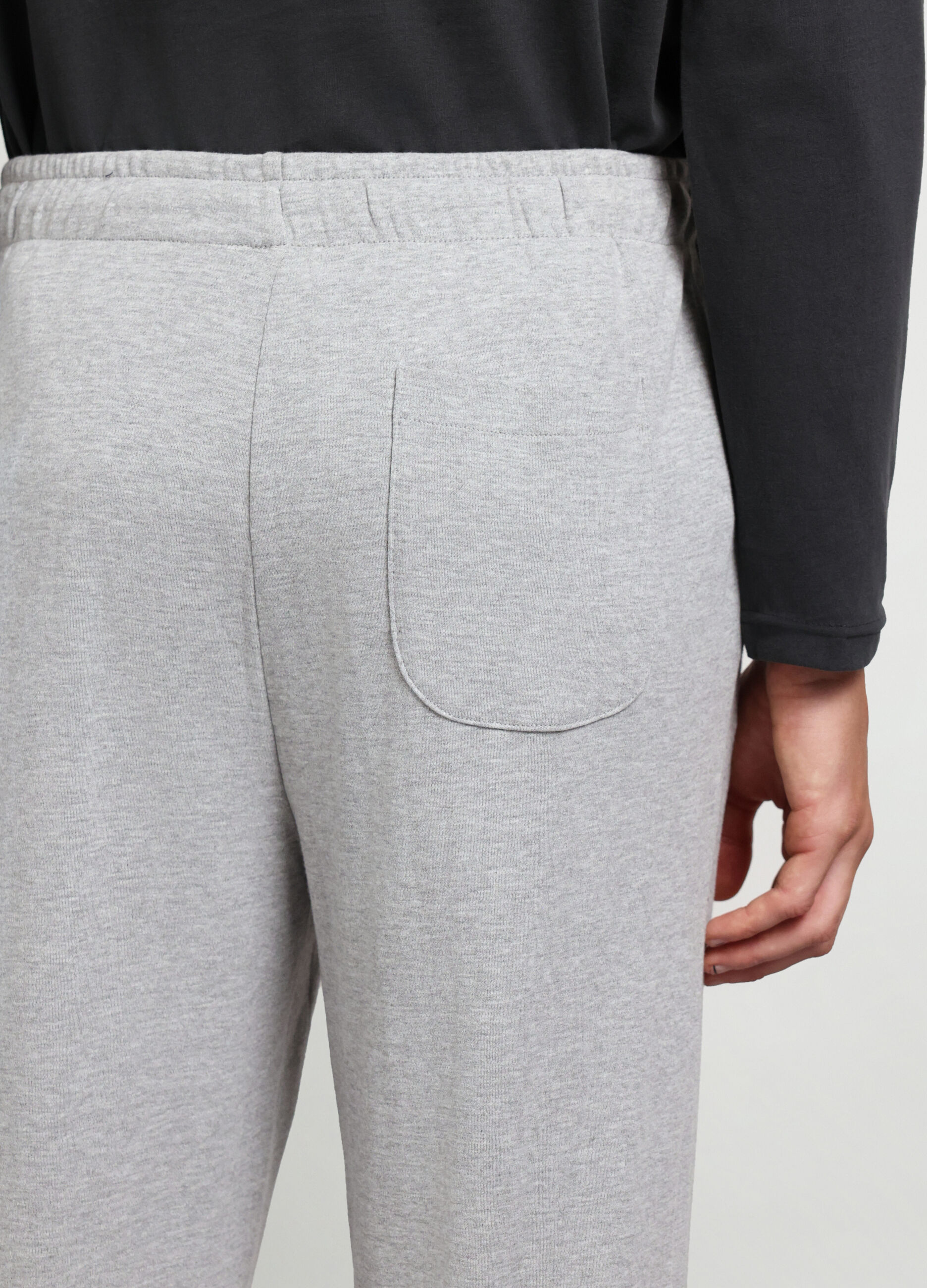 Jogger in interlock di cotone uomo_2