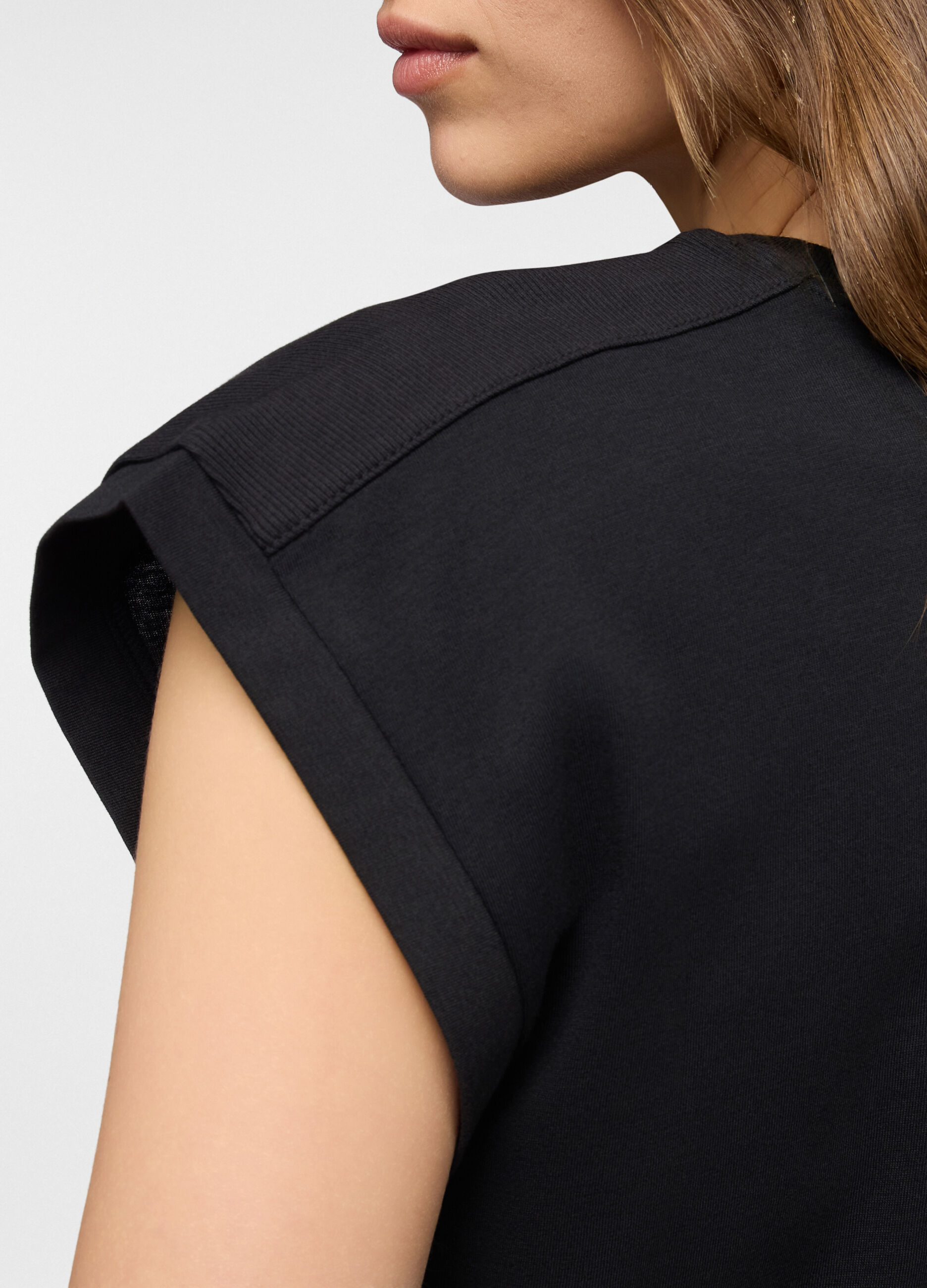 T-shirt girocollo donna_2