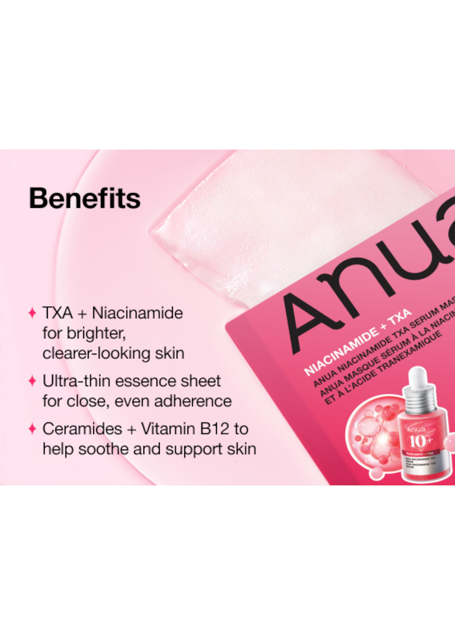 Niacinamide Txa Serum Mask 28Ml - Anua KPop Demon Hunters_4
