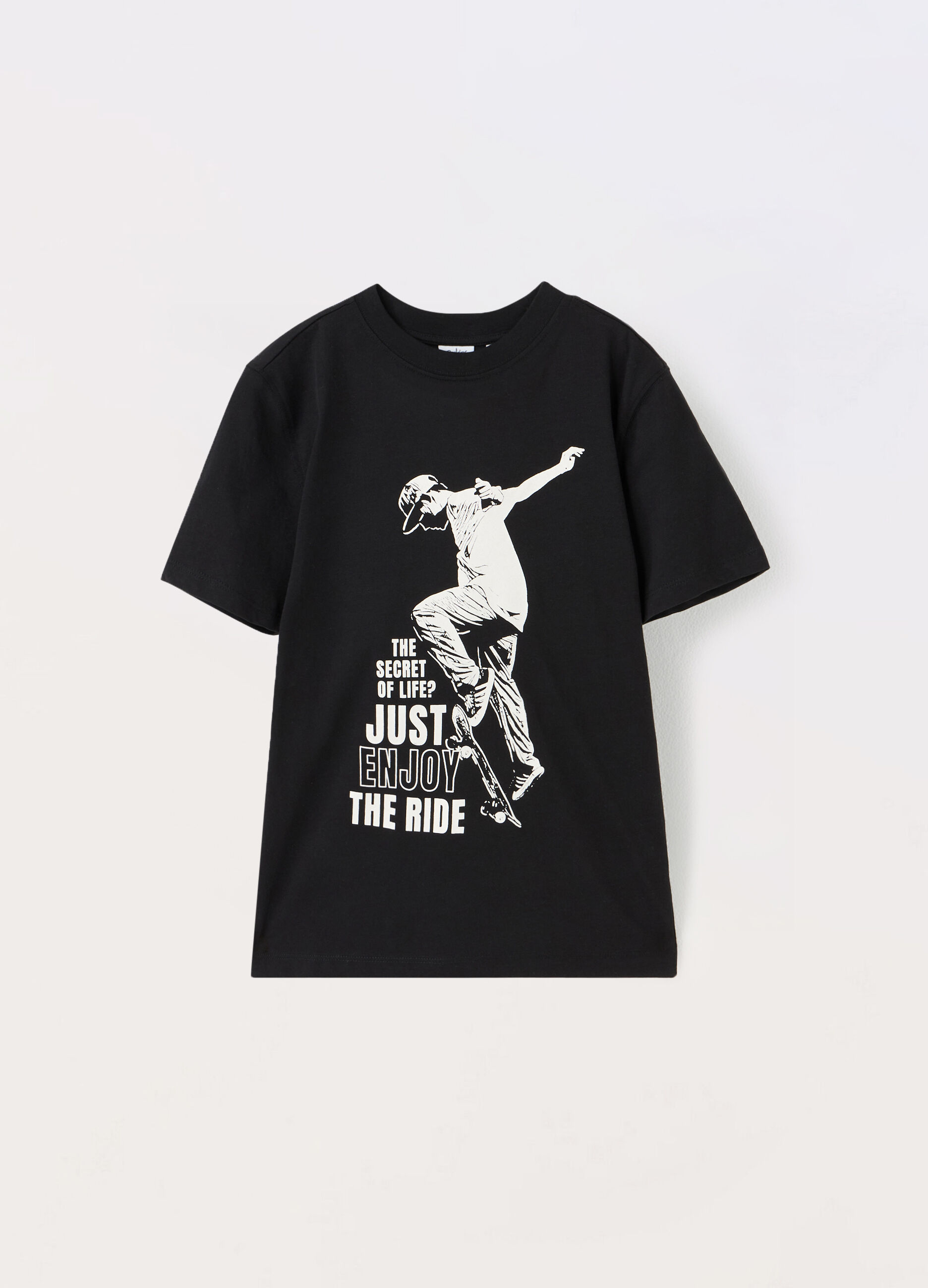 T-shirt in jersey di puro cotone ragazzo_0