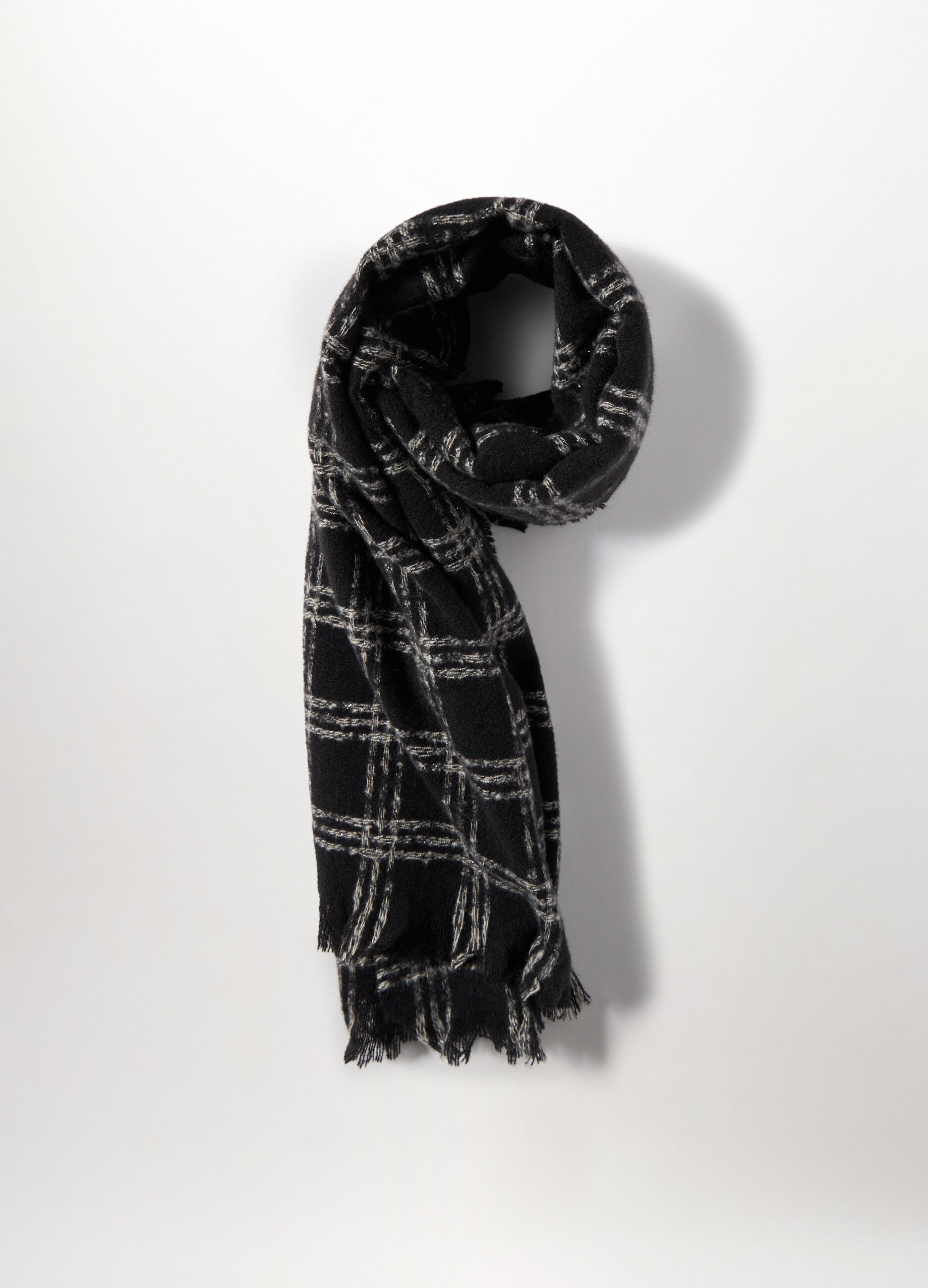 Sciarpa a quadri donna_1