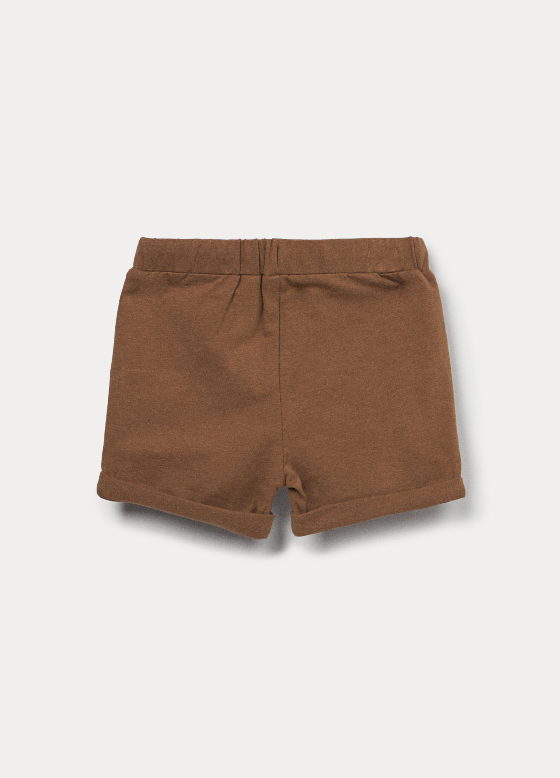 Shorts in jersey di cotone stretch neonato_1