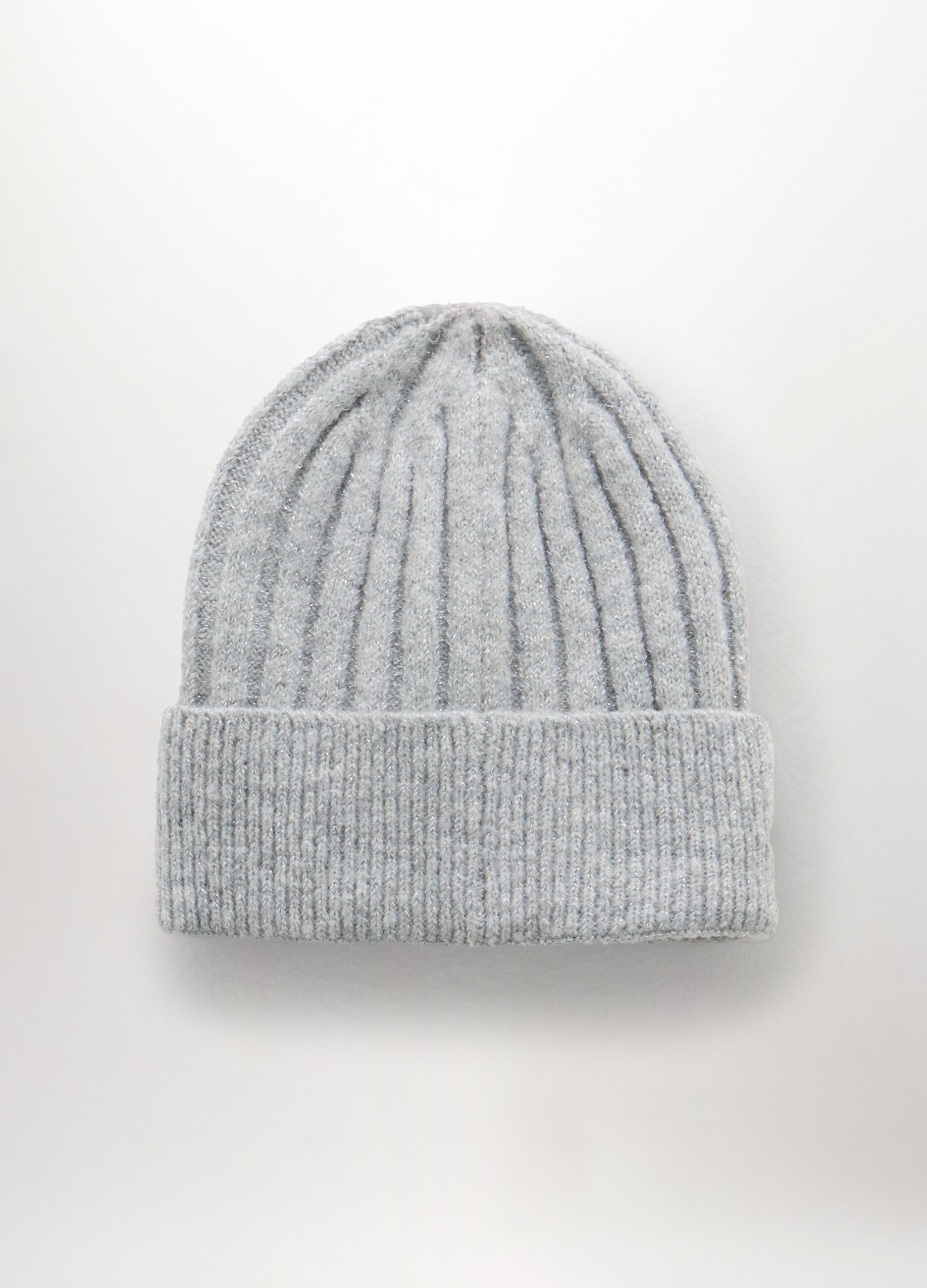 Berretto con filo lurex donna_1