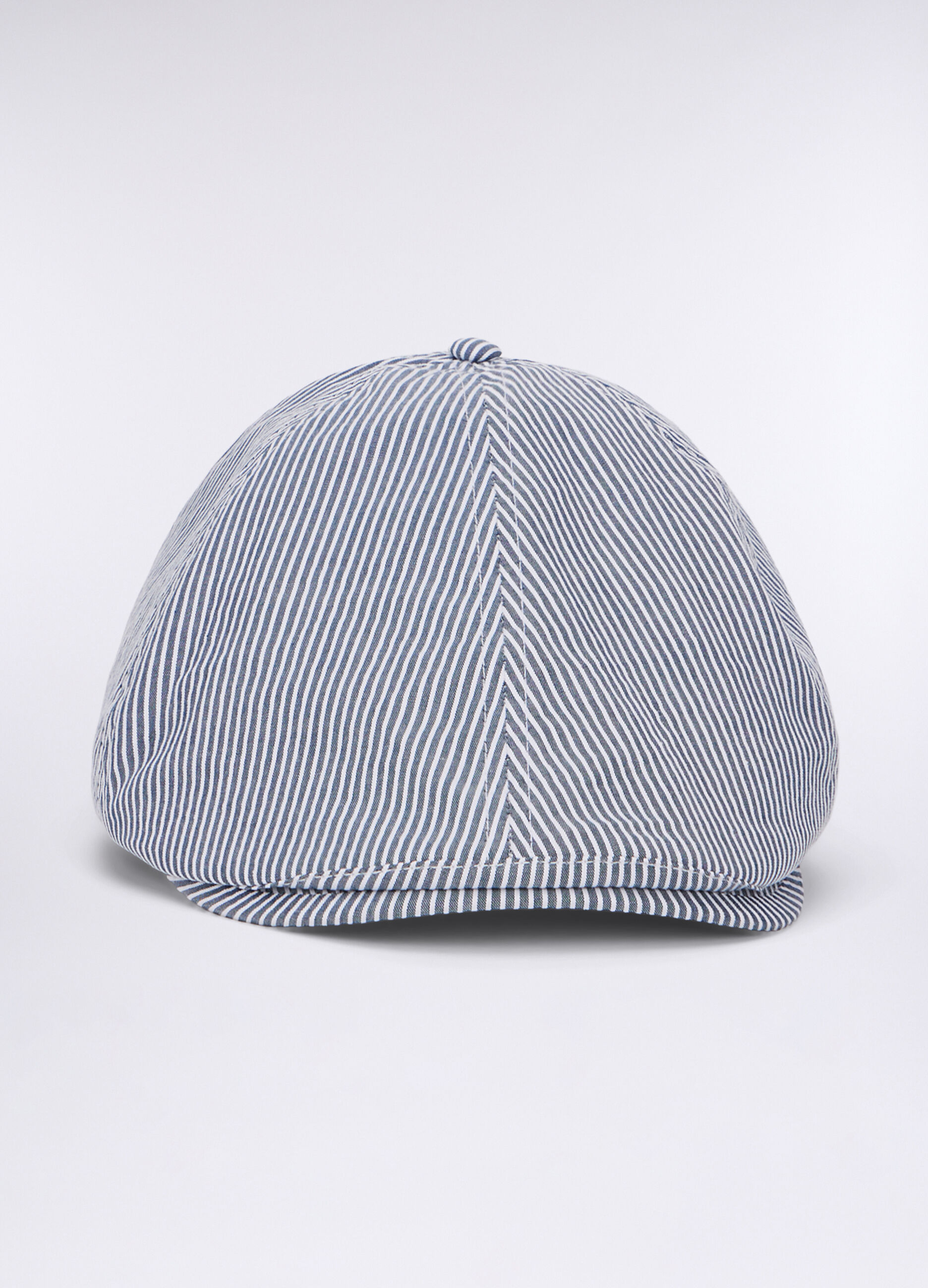 Coppola in seersucker a righe uomo_0