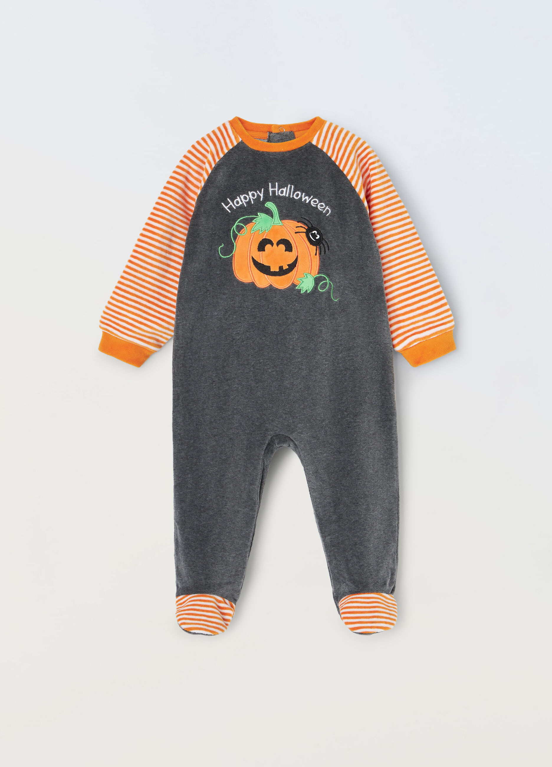 Tutina velour neonato_0