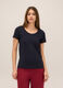 T-shirt in jersey di puro cotone donna_0