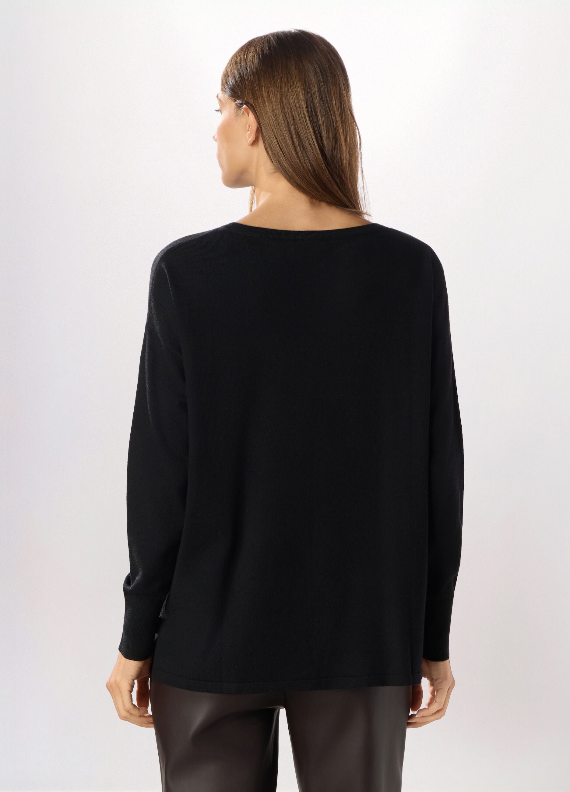 Pullover tricot misto viscosa donna_1