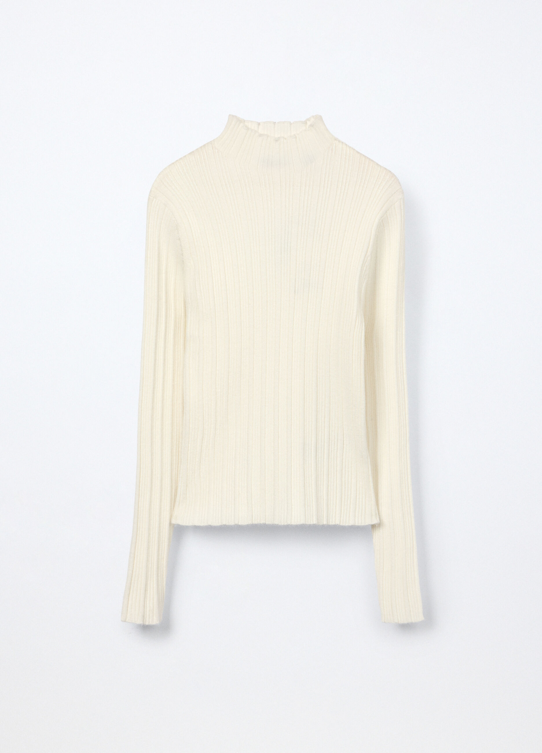 Lupetto tricot misto viscosa _0