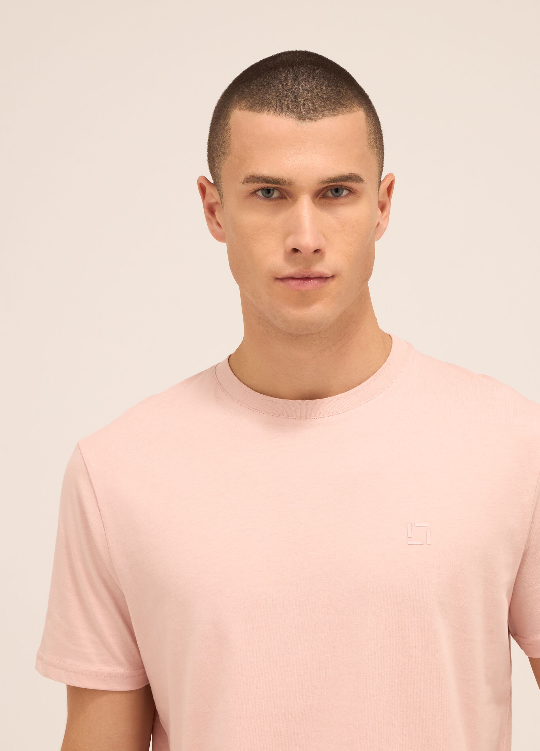 T-shirt sportiva in puro cotone uomo_2