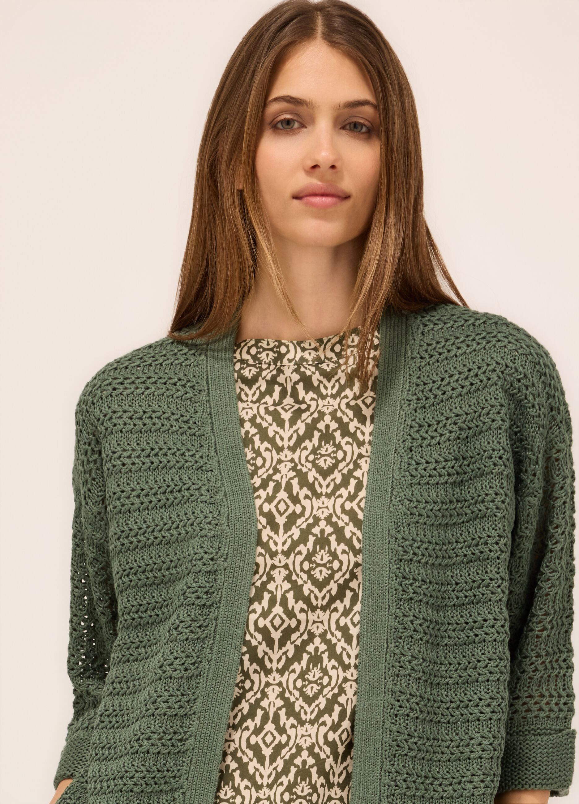 Cardigan aperto donna_2