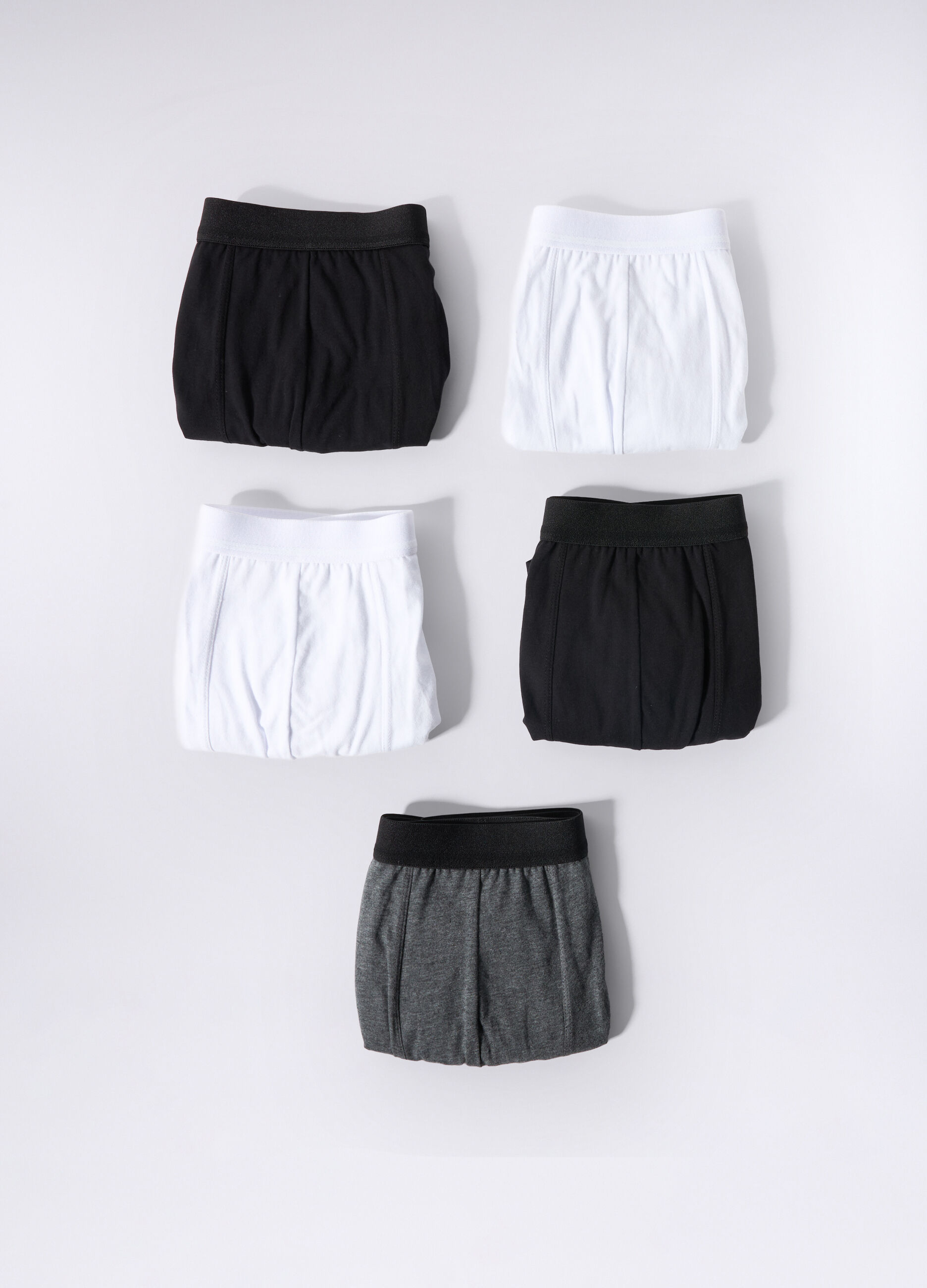 5 pack boxer in cotone con elastico uomo_0