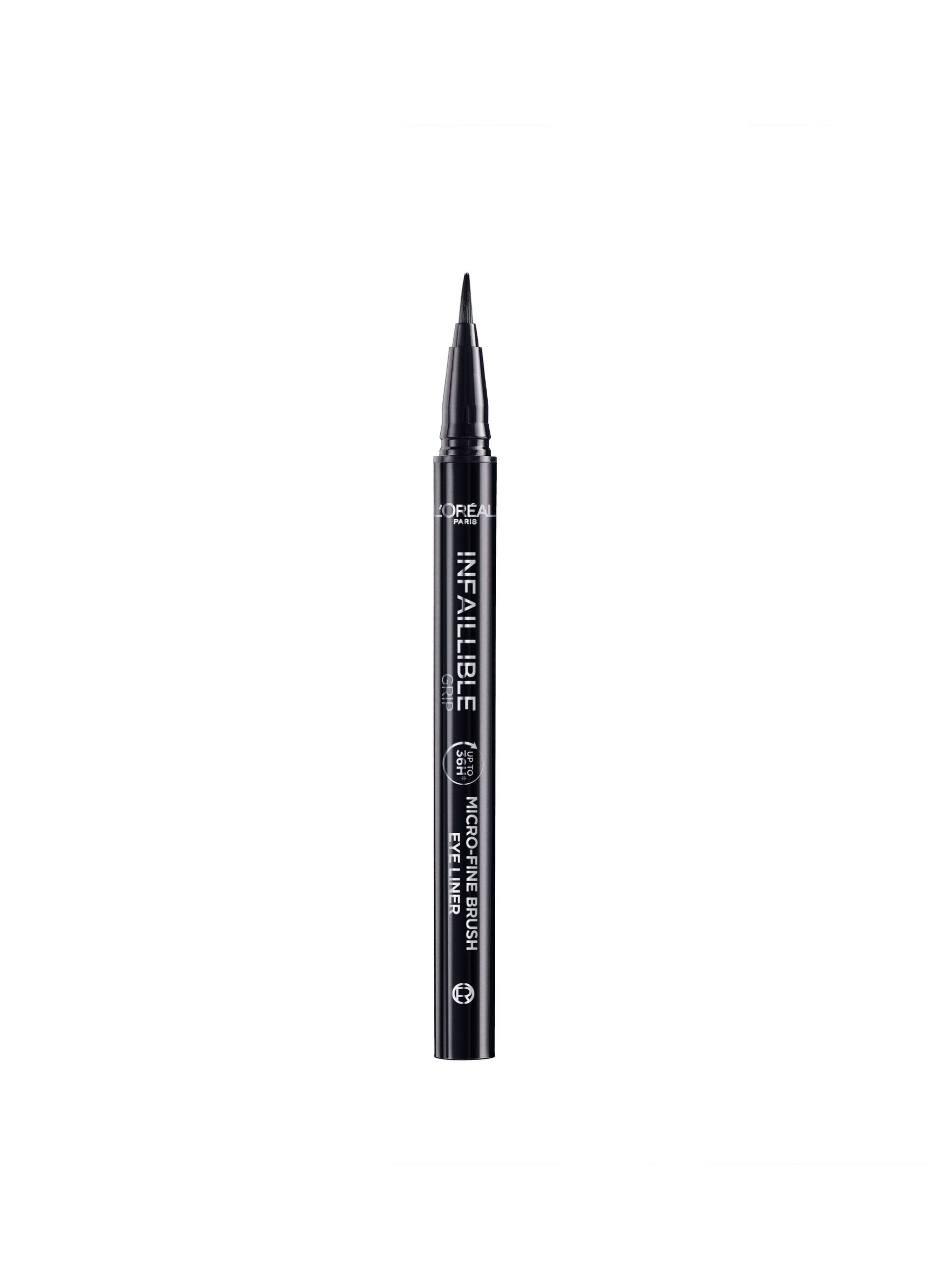 Infaillible 36H Micro Fine Liner Eyeliner Obsidian Black.