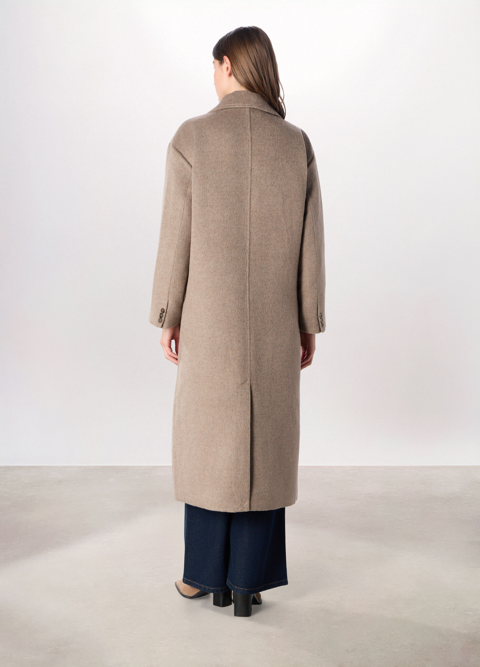 Cappotto lungo doppiopetto donna_1