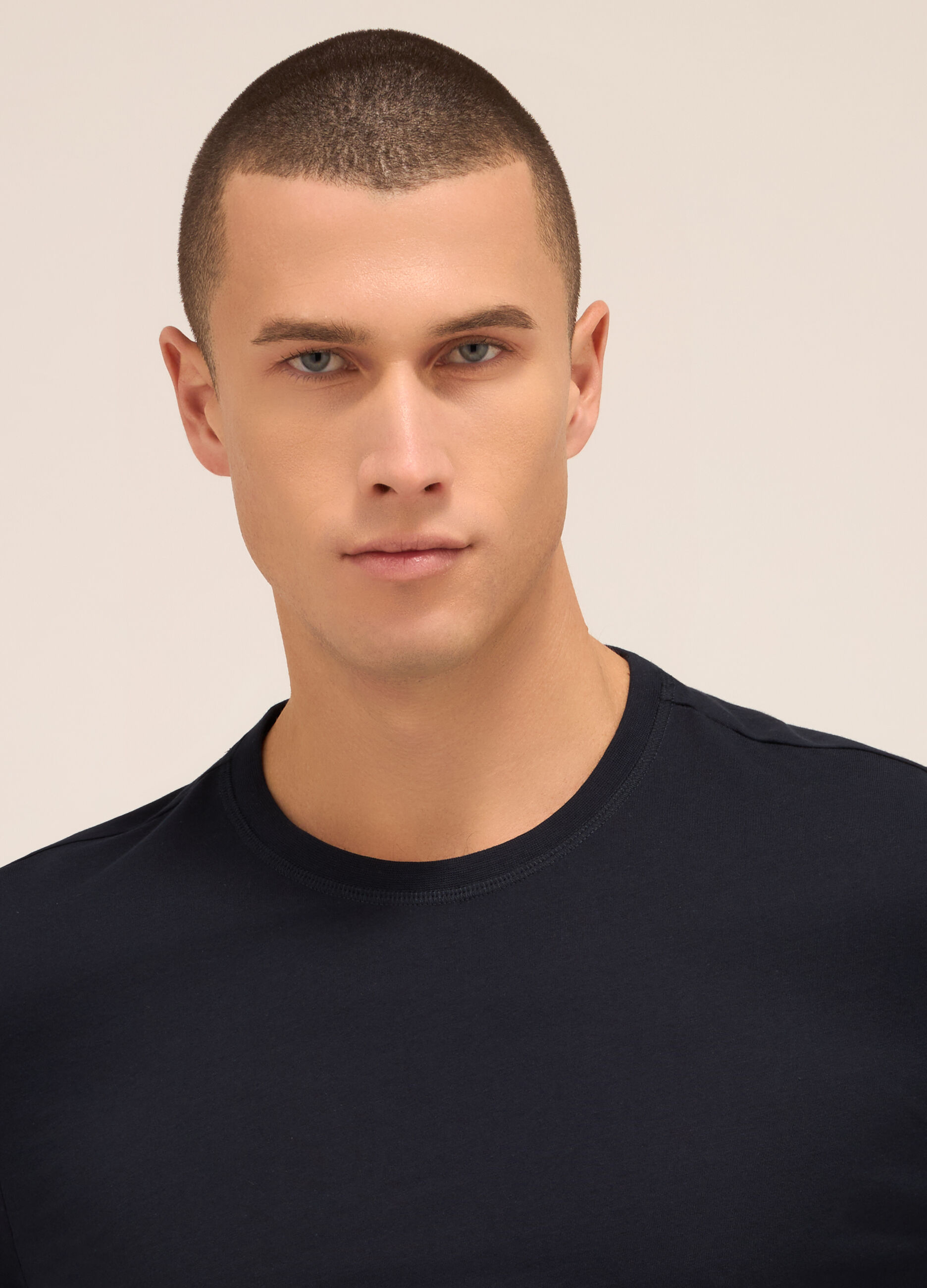 T-shirt pigiama a maniche lunghe in cotone uomo_2