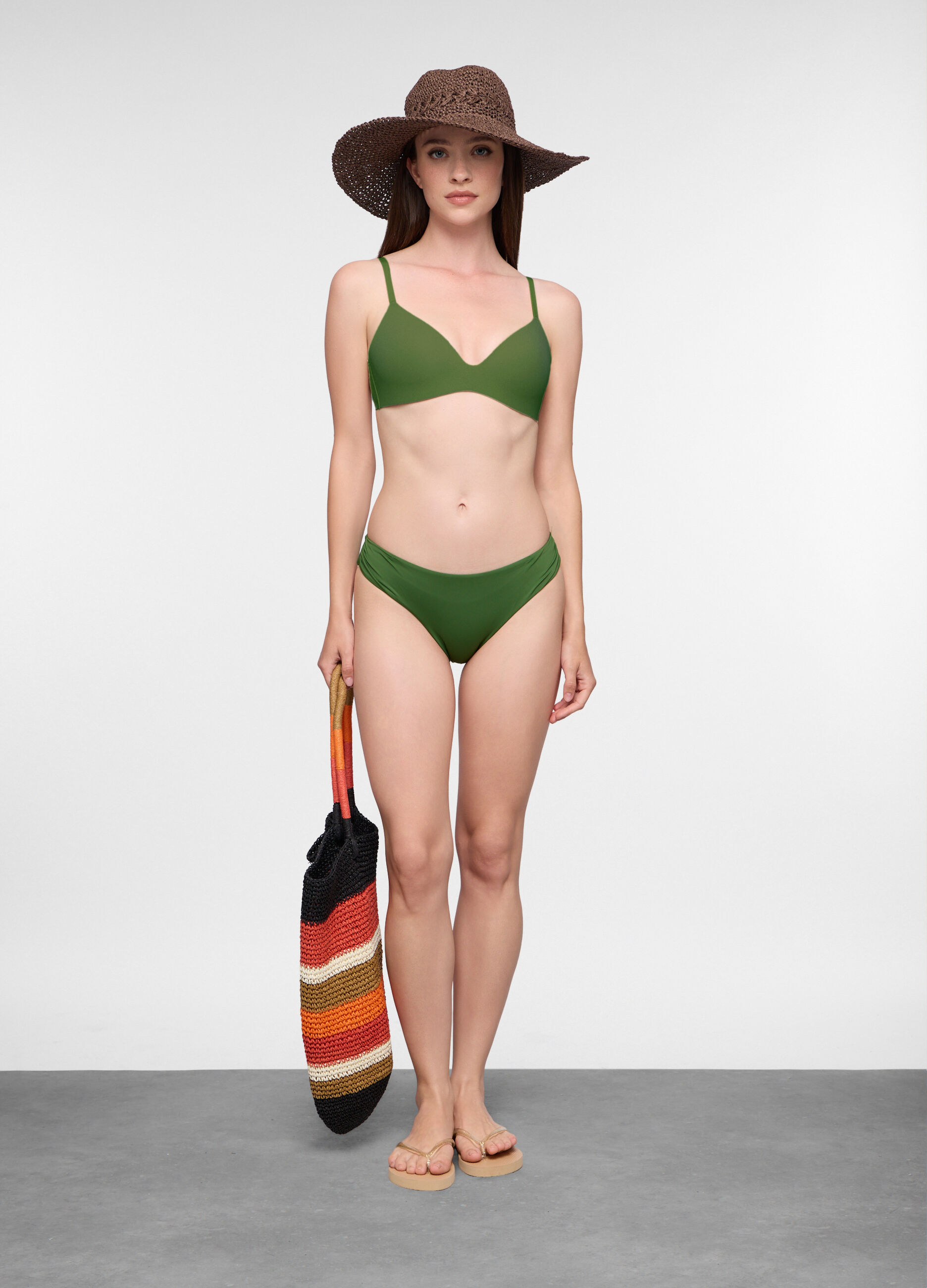 Slip bikini in microfibra stretch donna_0