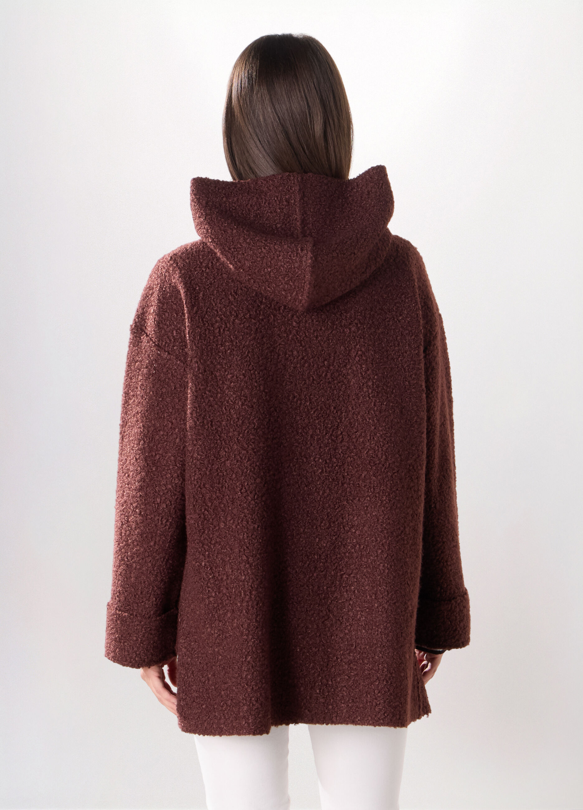 Cappotto bouclé donna_1
