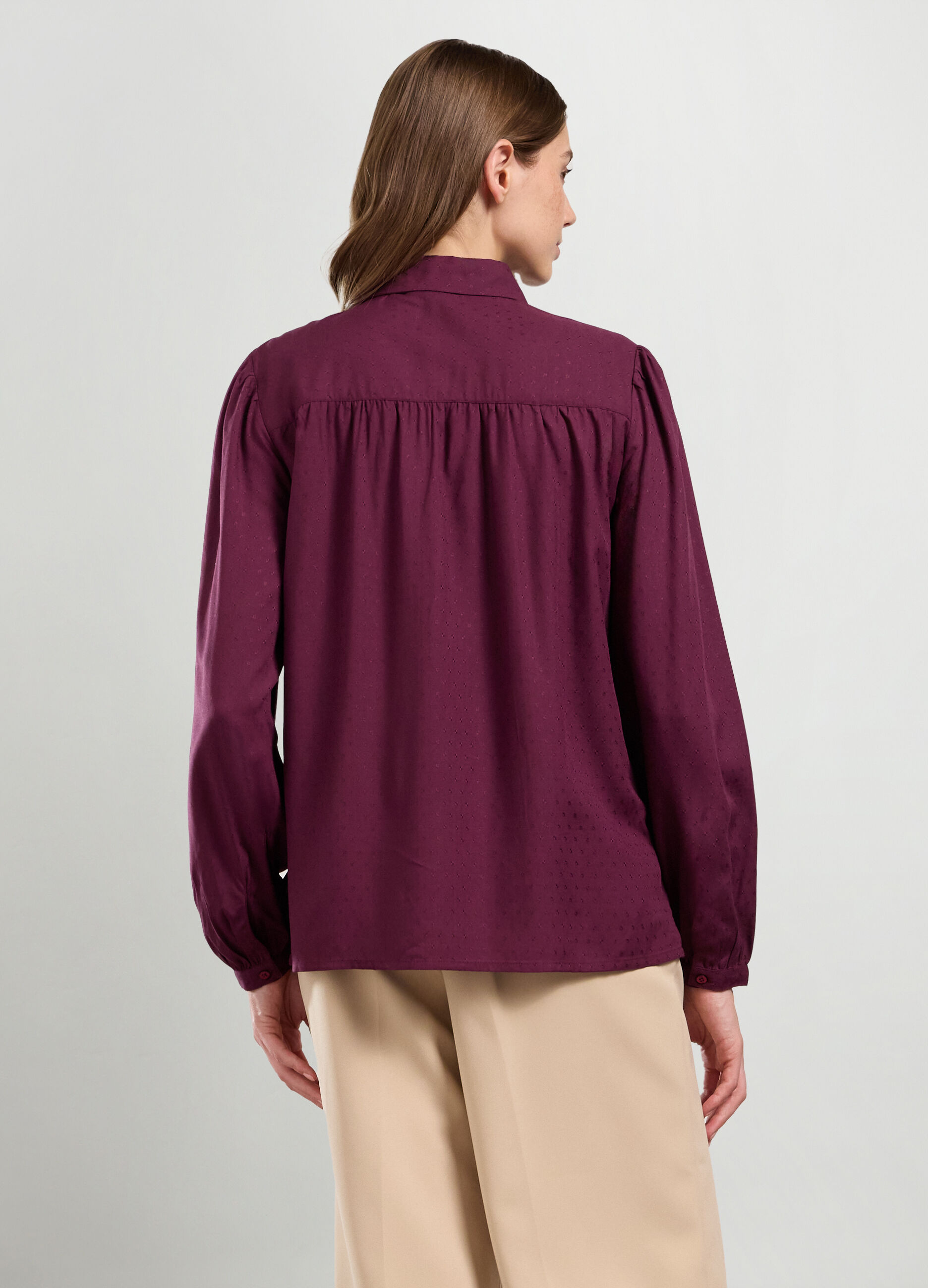 Camicia in pura viscosa donna_1