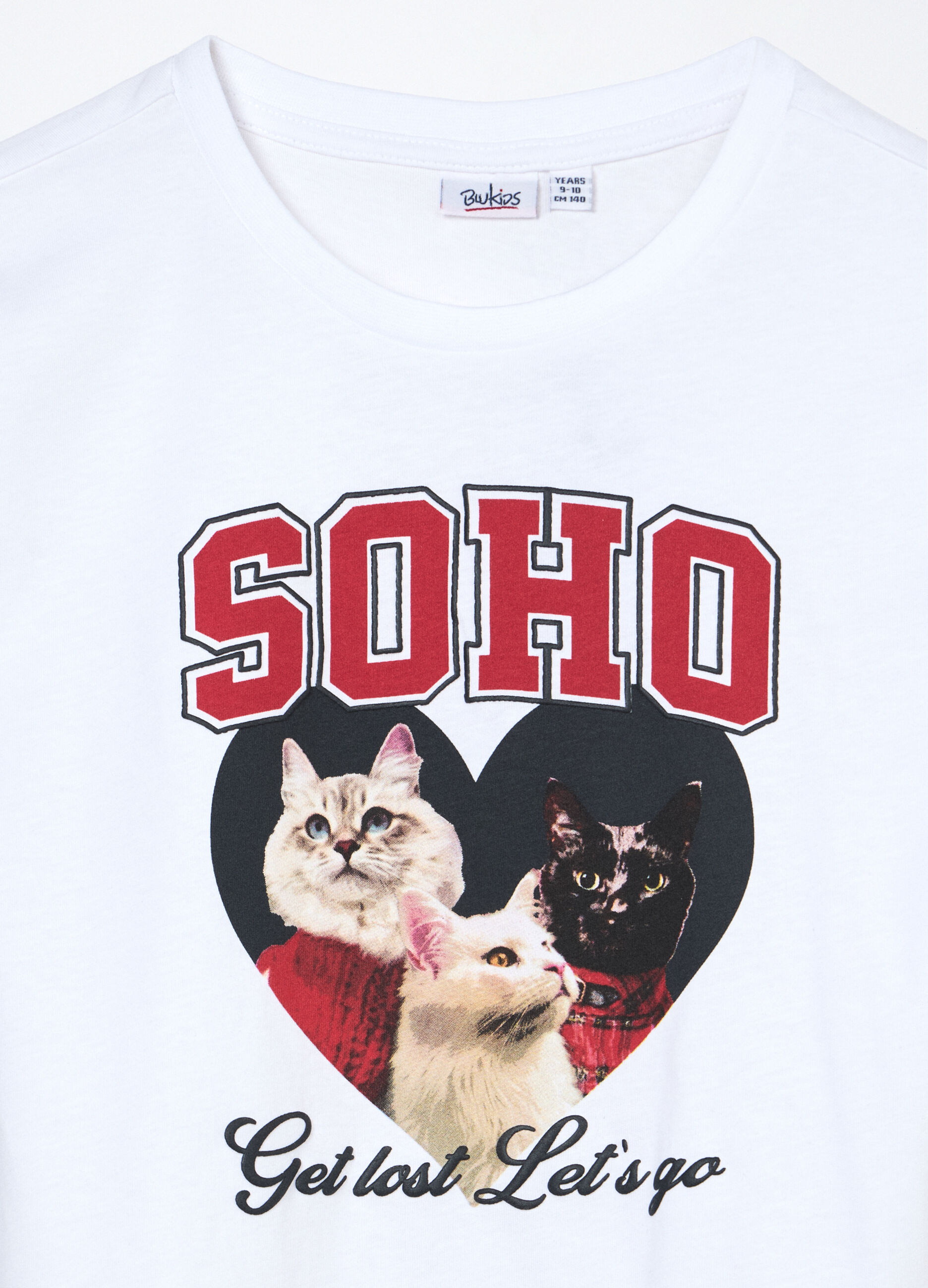T-shirt in jersey di puro cotone ragazza_2