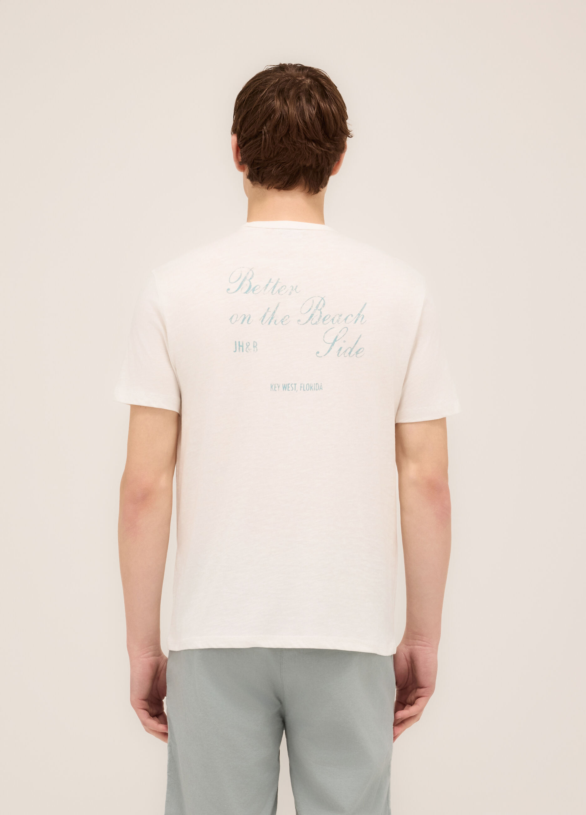 T-shirti girocollo stampa logo_1