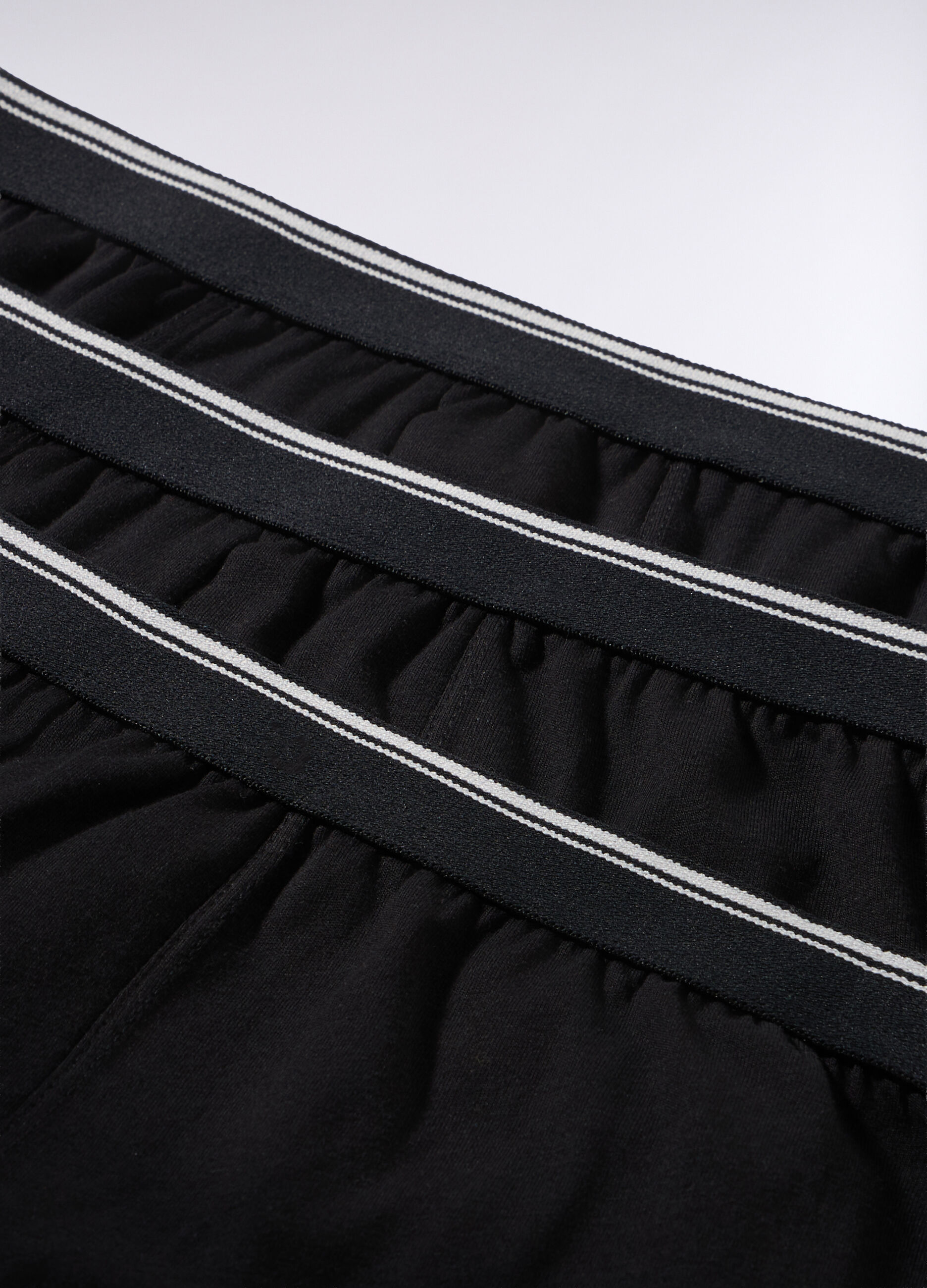 3 pack boxer in cotone con fascia a contrasto uomo_2