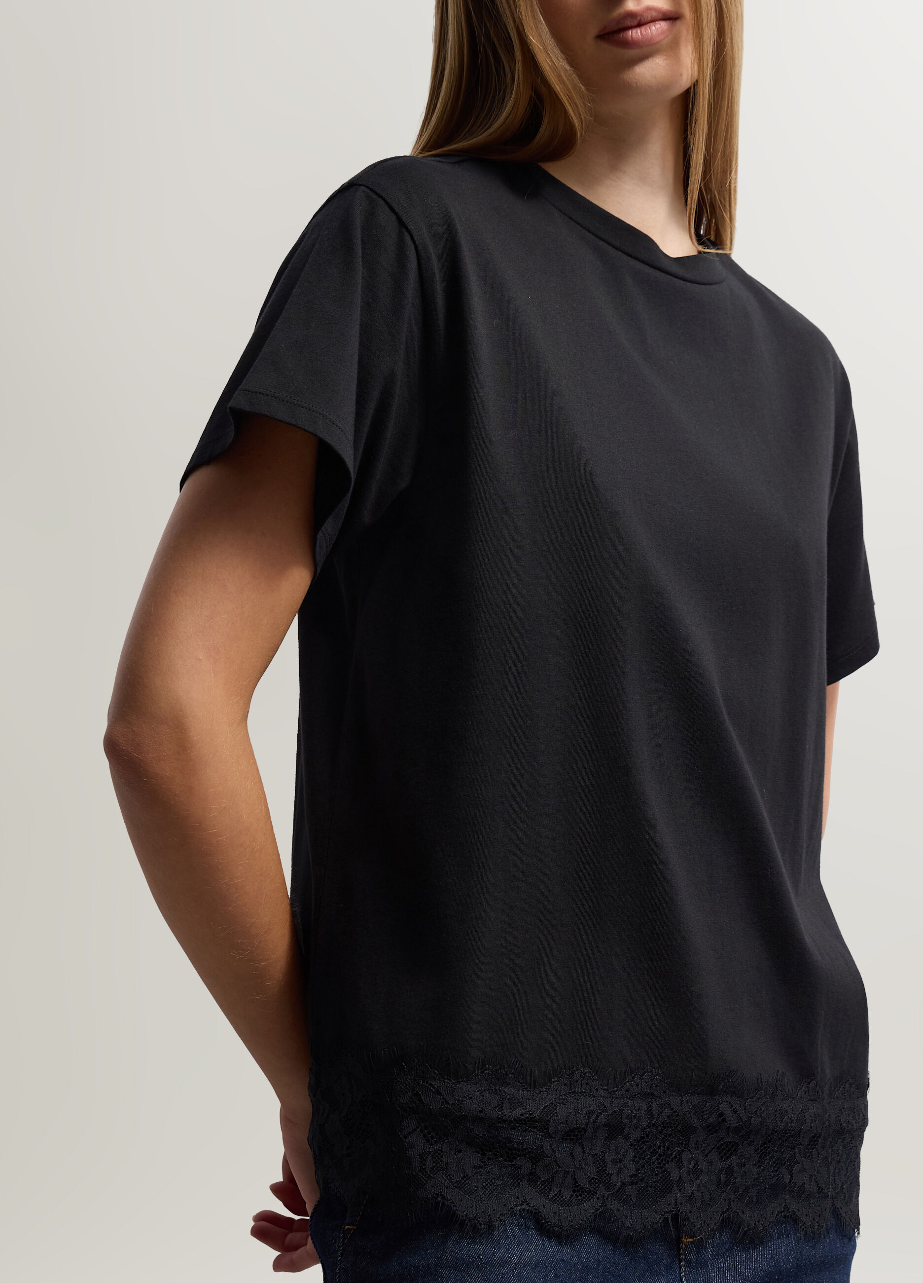 T-shirt girocollo donna_2