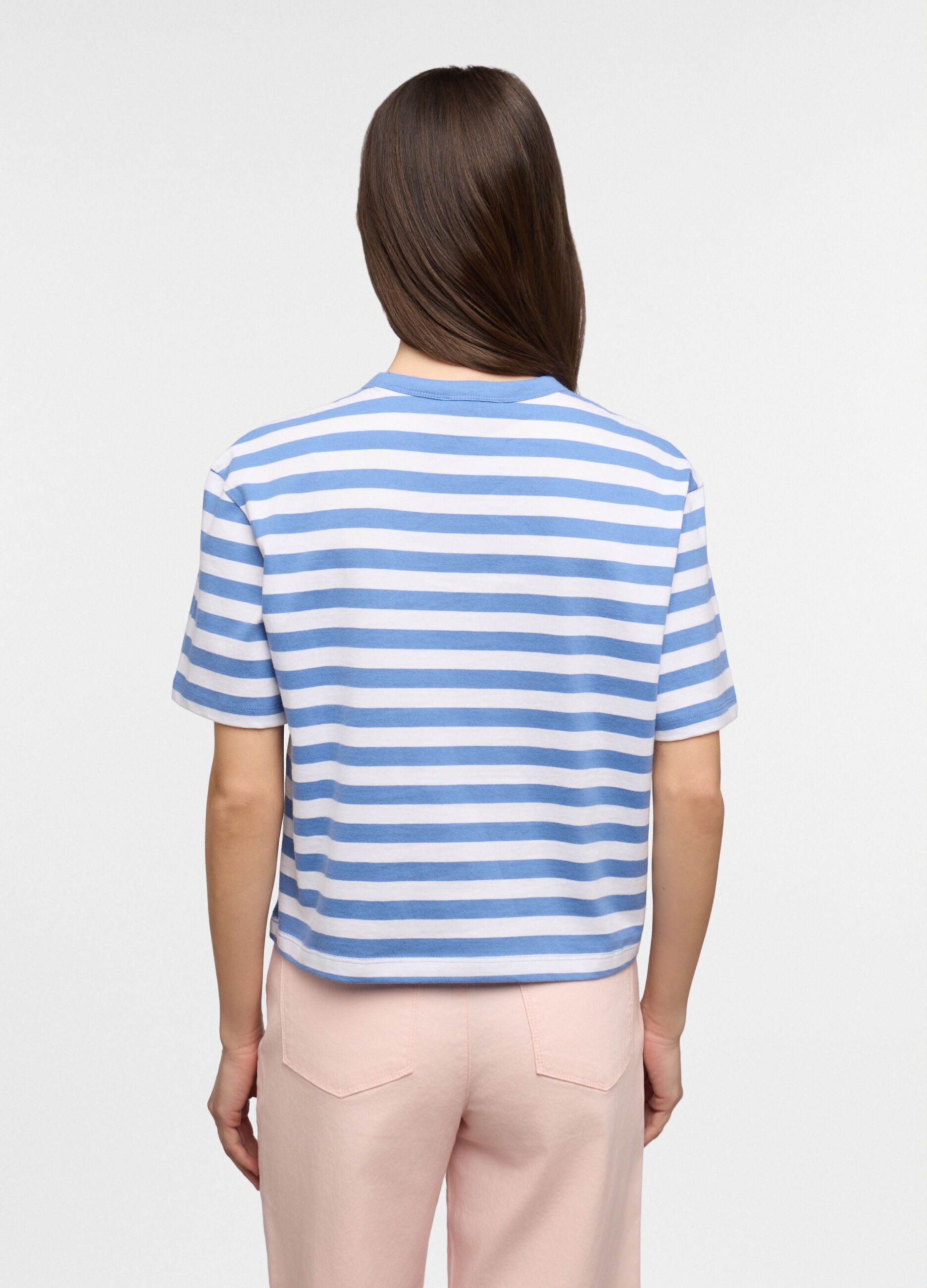 T-shirt girocollo donna_1