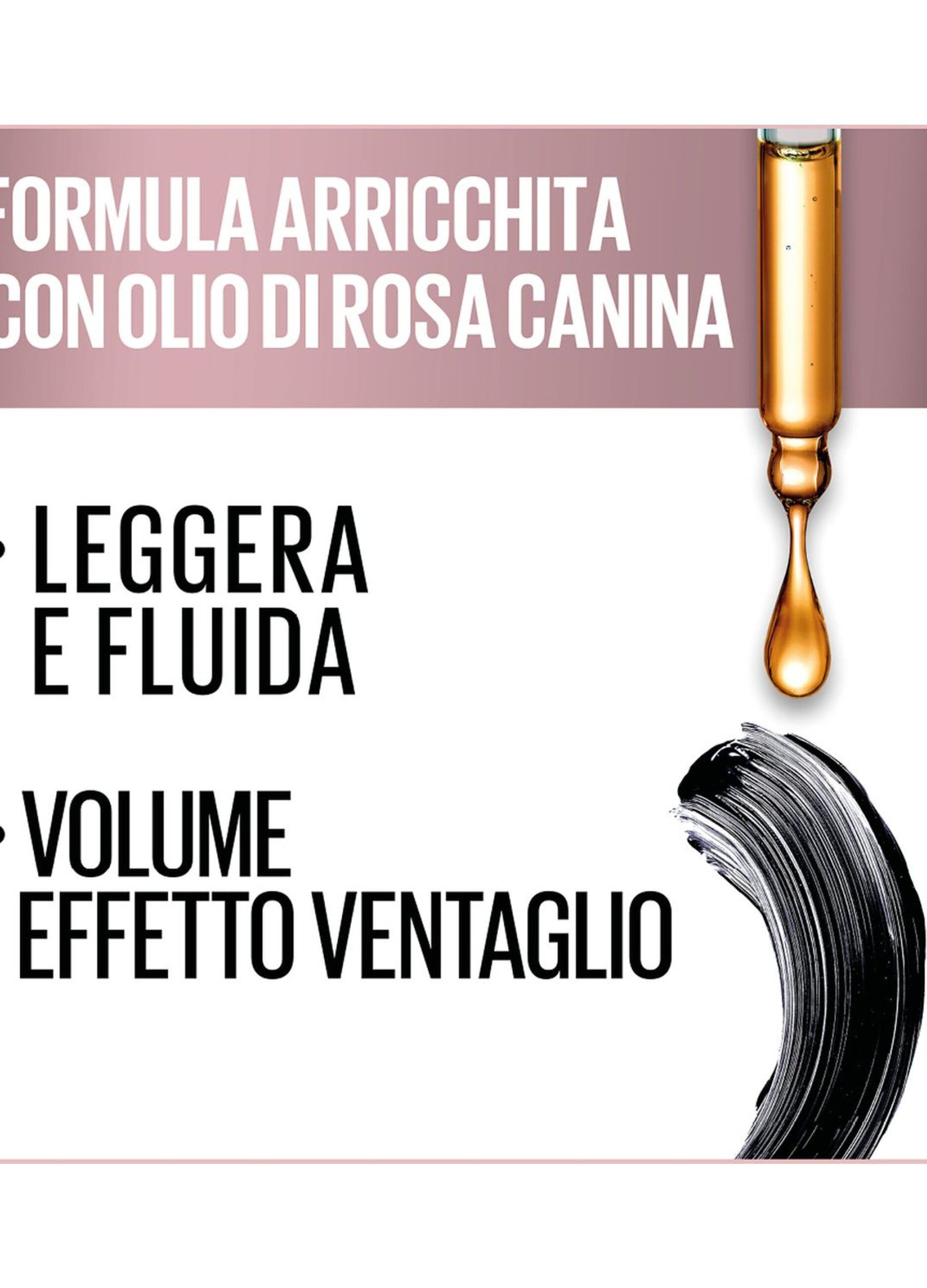 Maybelline New York Mascara Ciglia Sensazionali, Volumizzante, Effetto Ventaglio sulle Ciglia, Intense Black, 9.5 ml.
