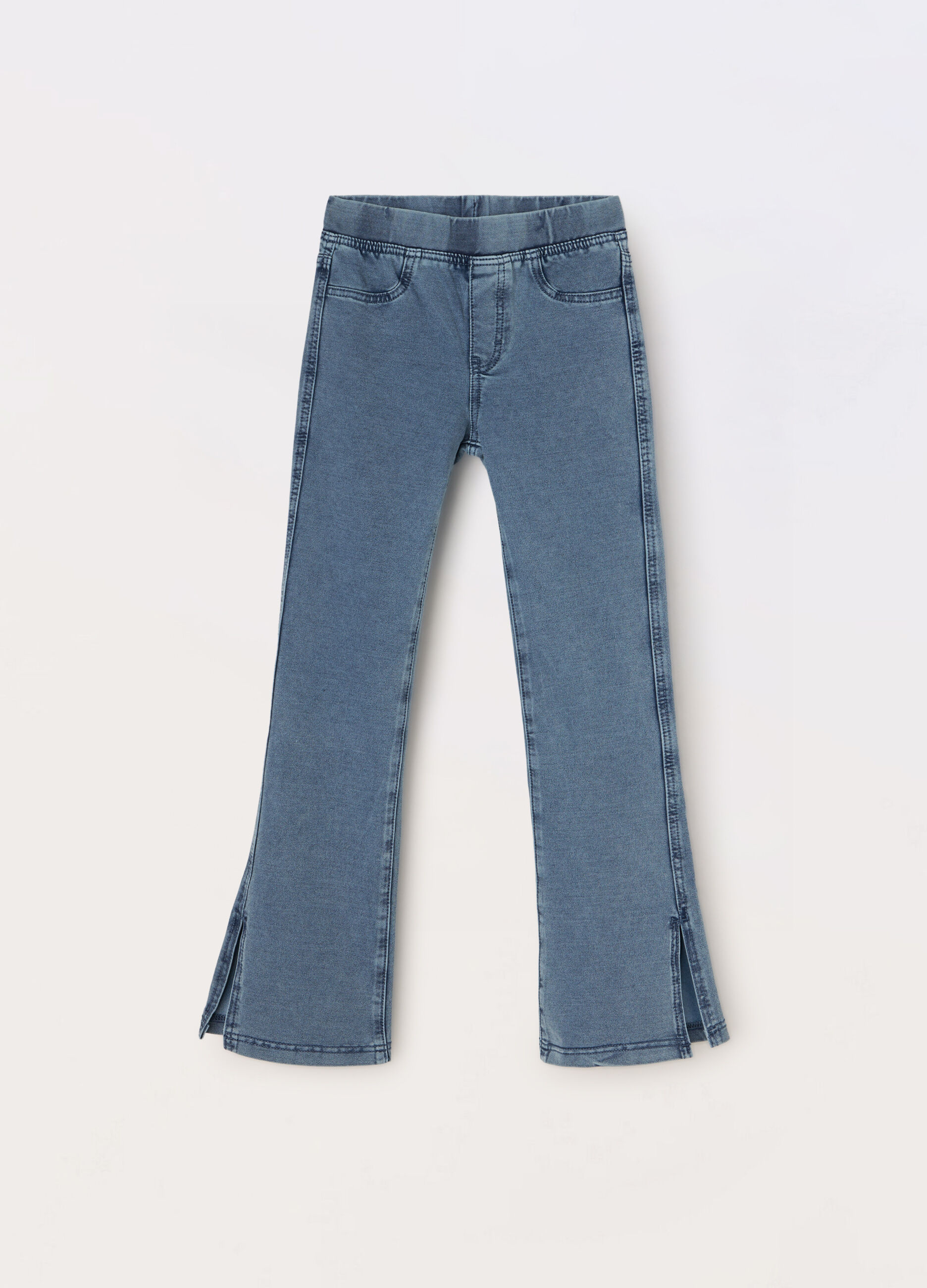 Jeggings flare fit in denim ragazza_0