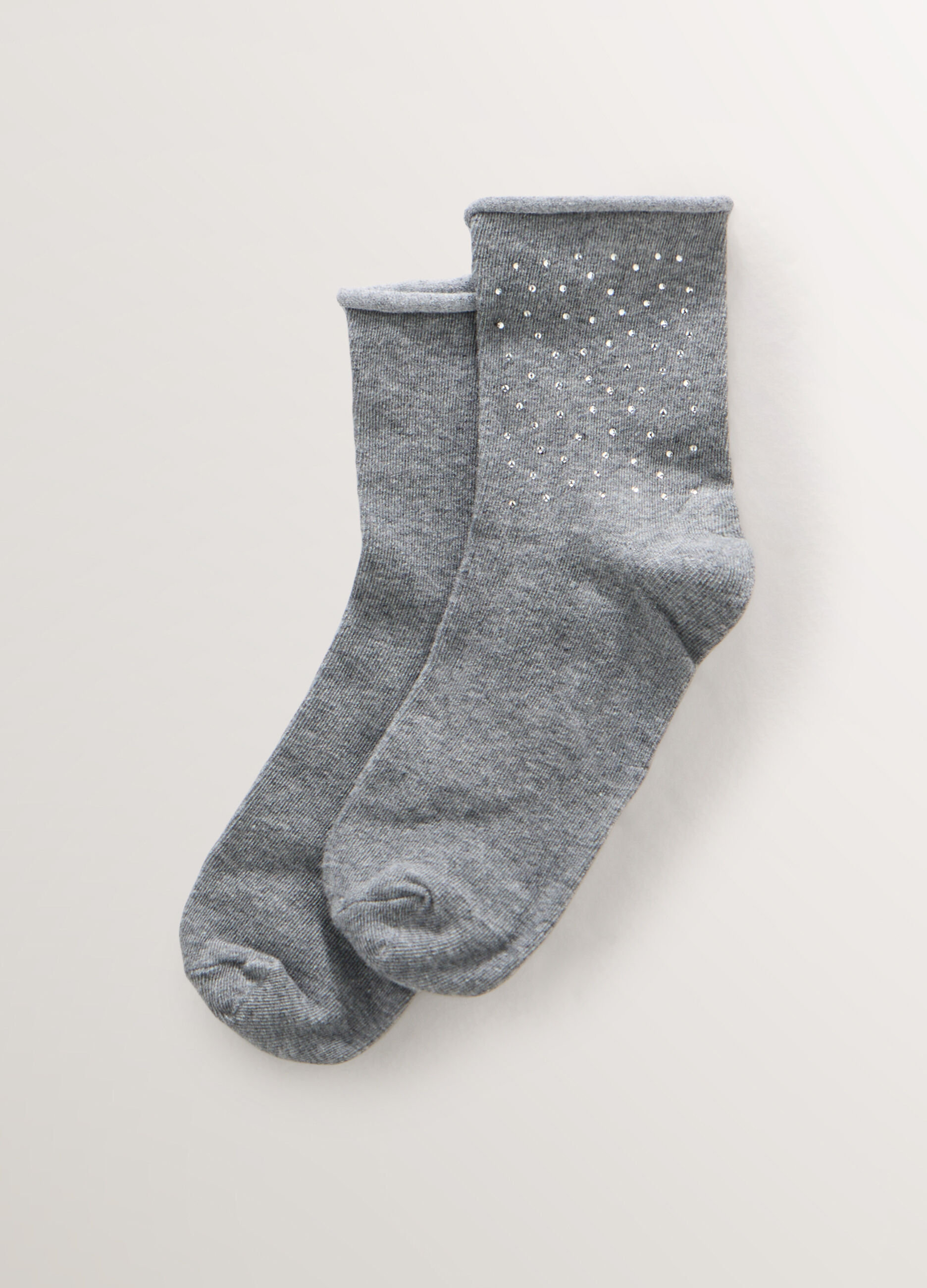 Calze corte in misto cotone stretch donna_0