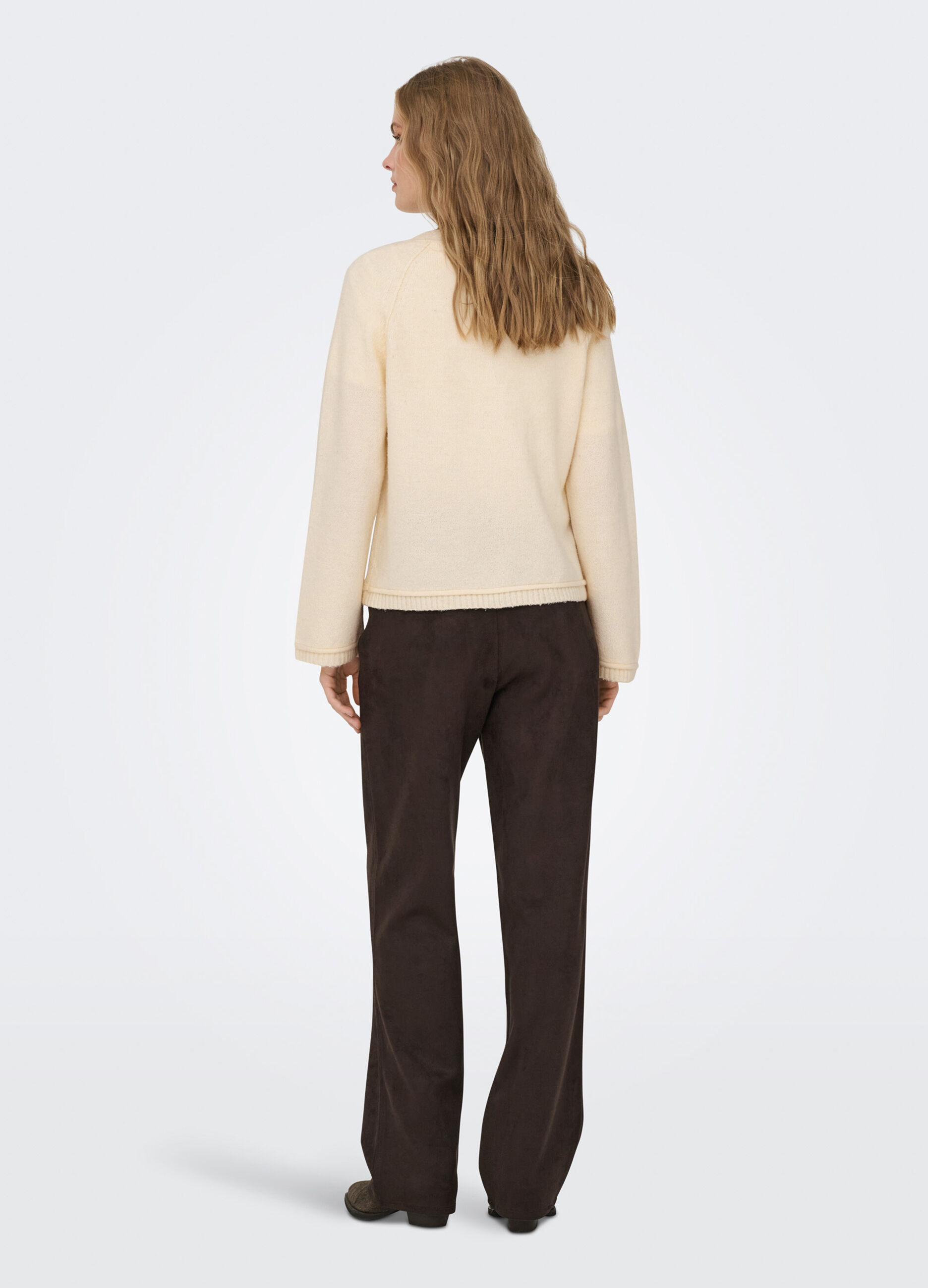 Cardigan con scollo a V donna_1