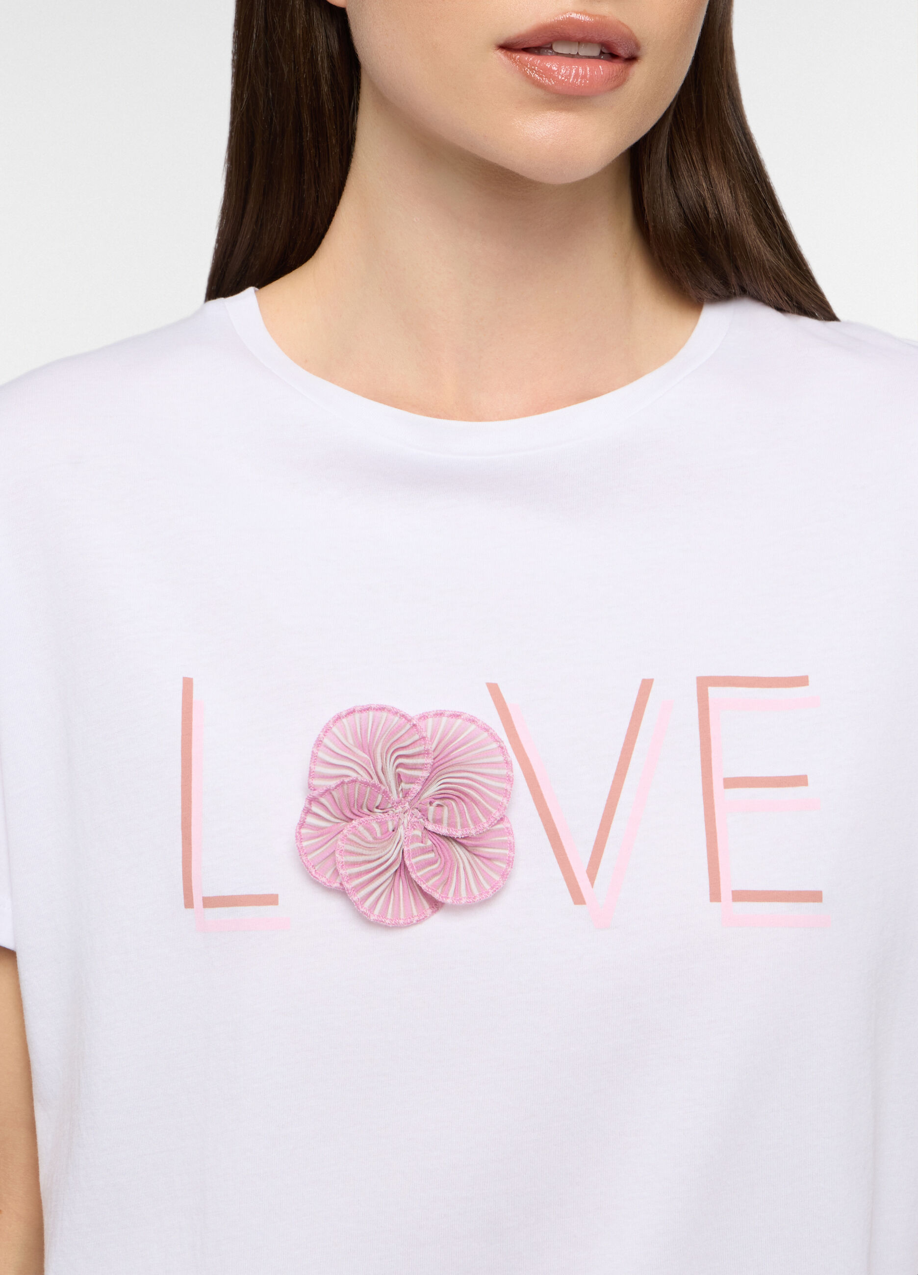 T-shirt girocollo donna_2