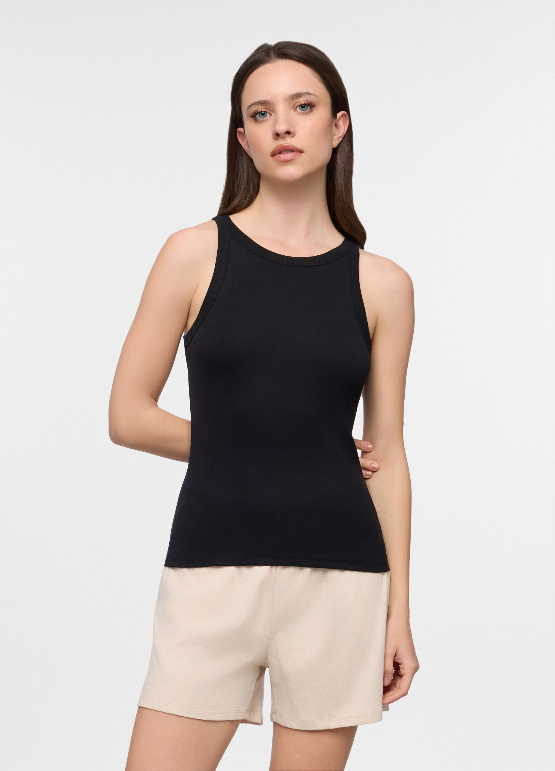 Canotta intima in costina donna_0