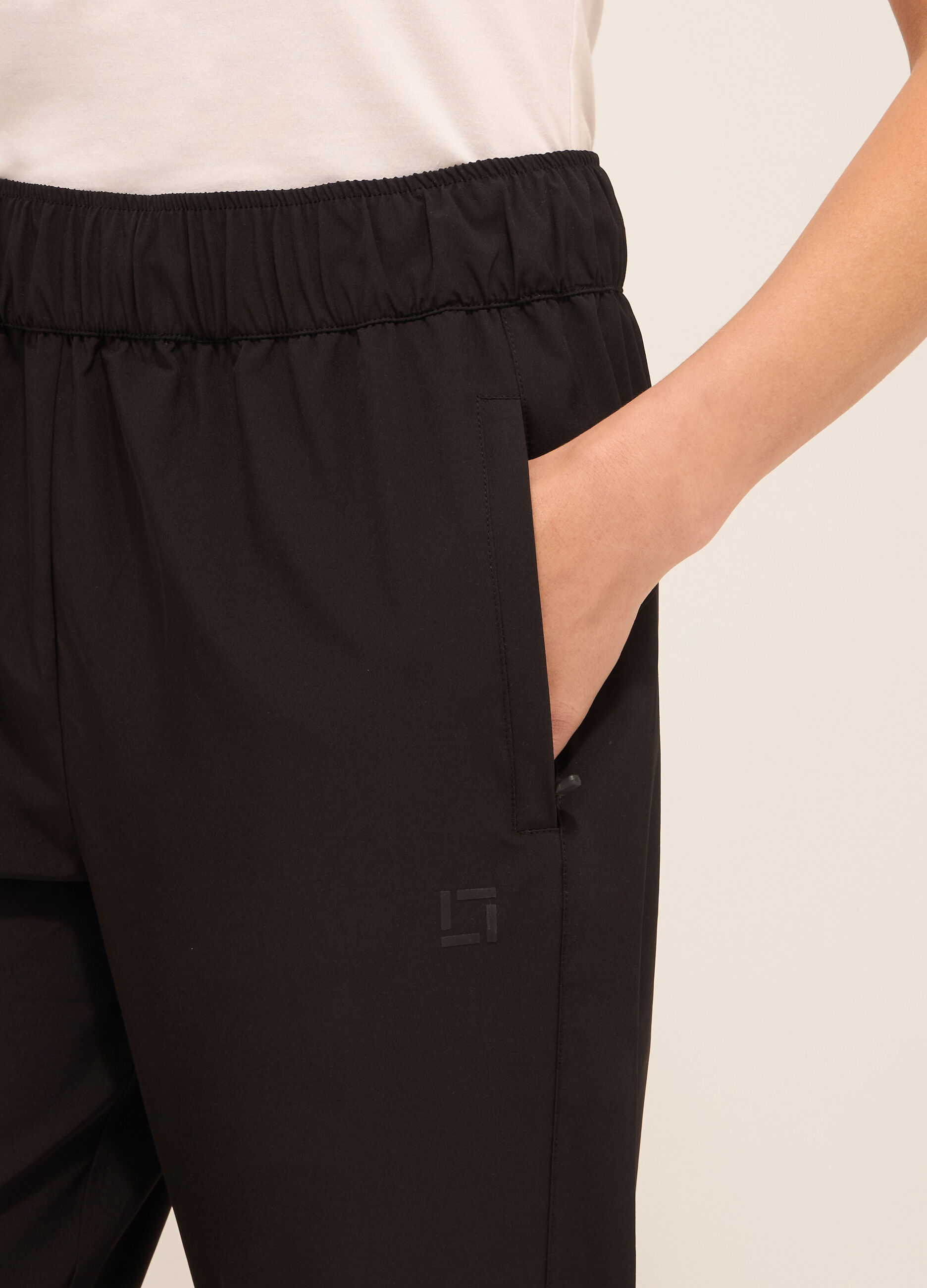 Jogger in tessuto stretch donna_2