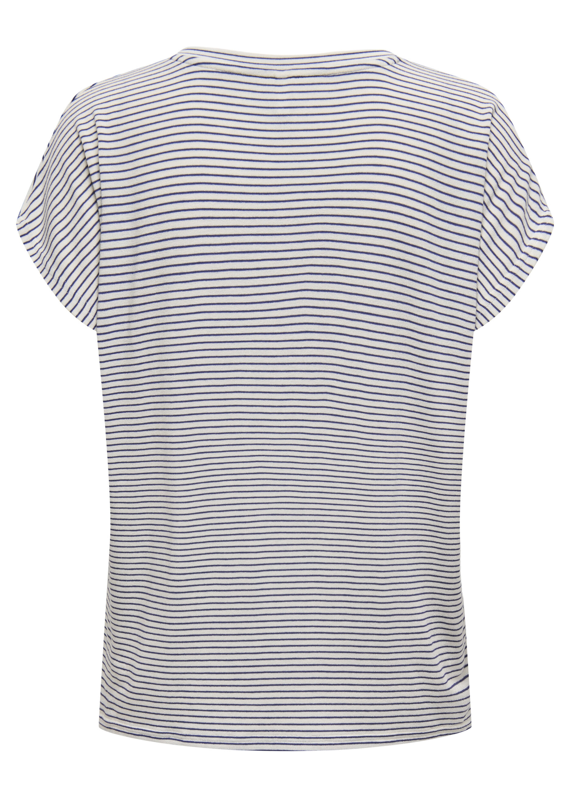T-shirt con scollo a V donna_1