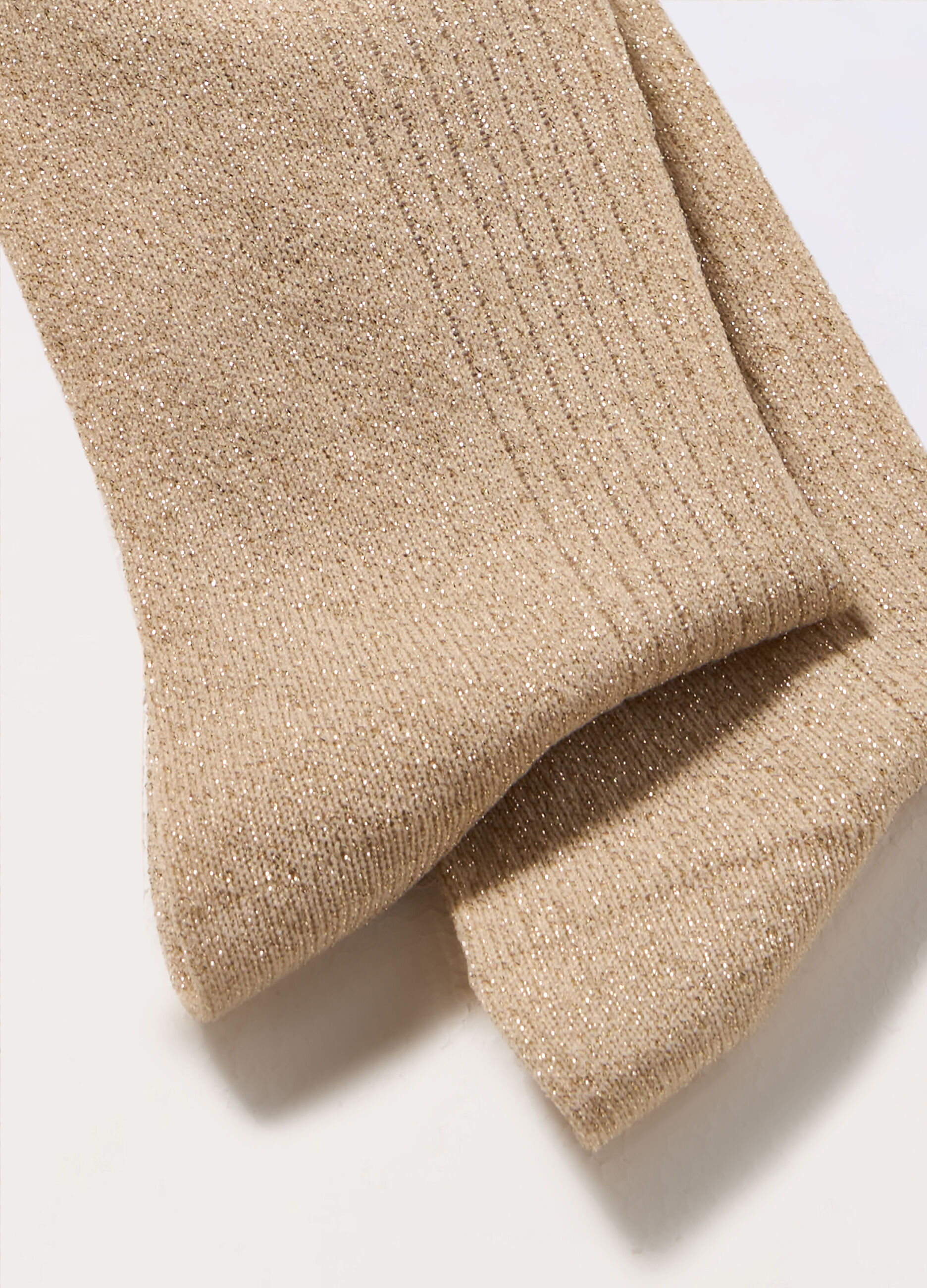 Calze lunghe con filo lurex donna_1