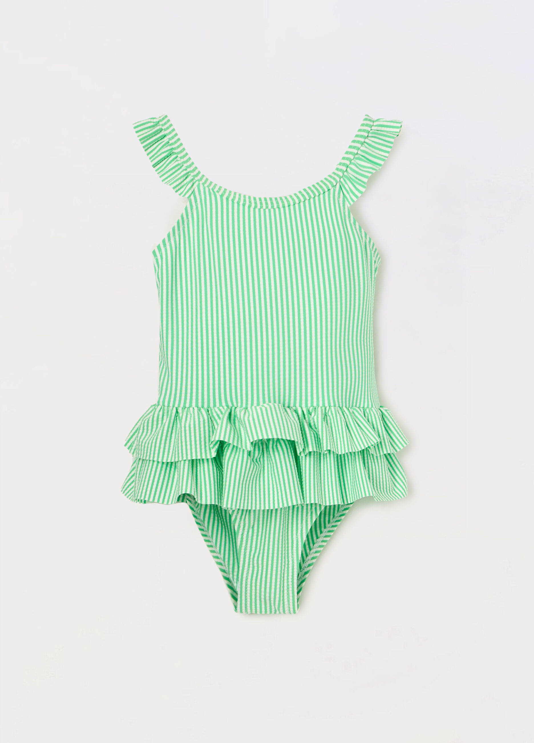 Costume intero a righe neonata