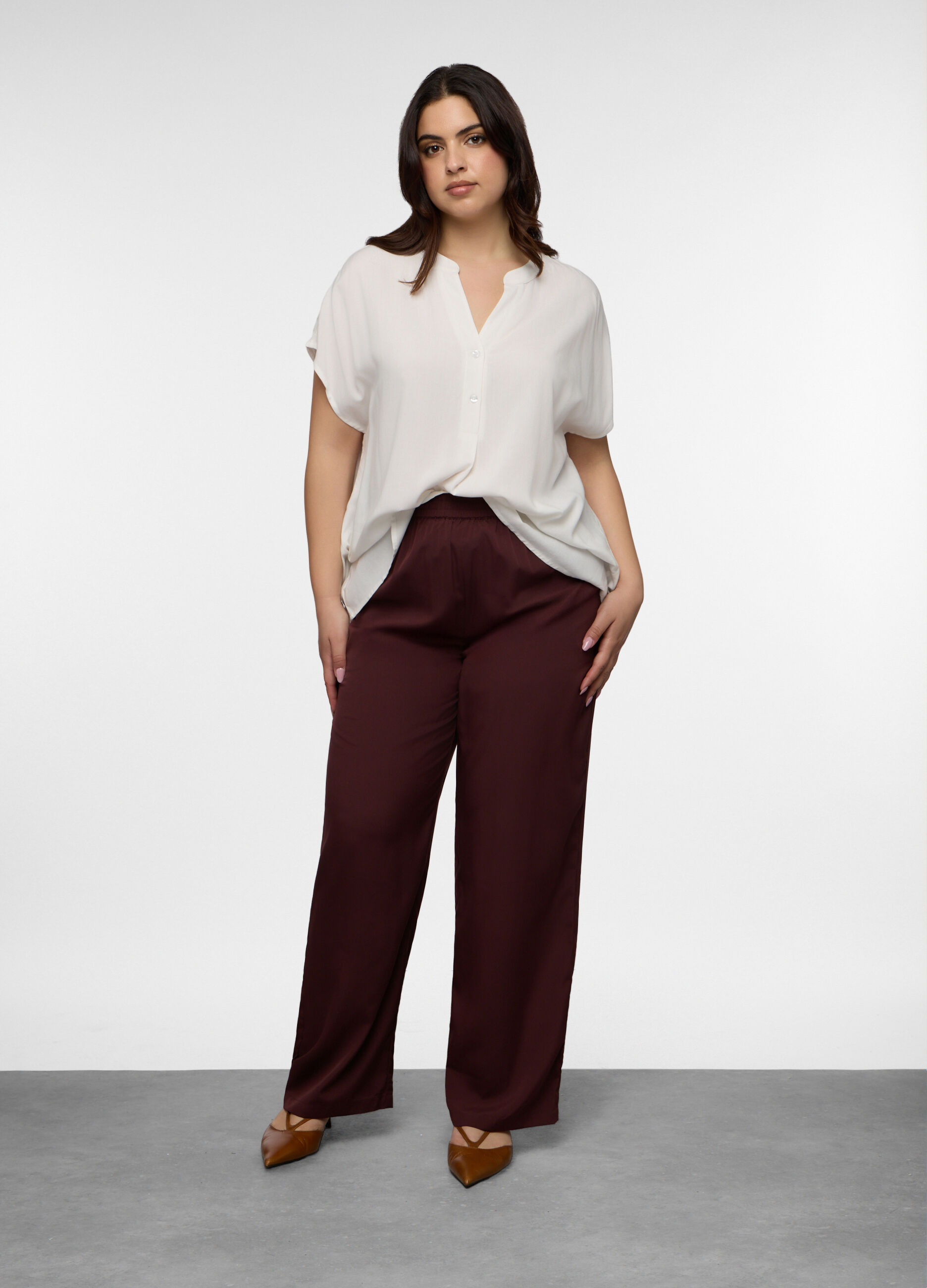 Pantaloni Comfort Fit donna curvy_0