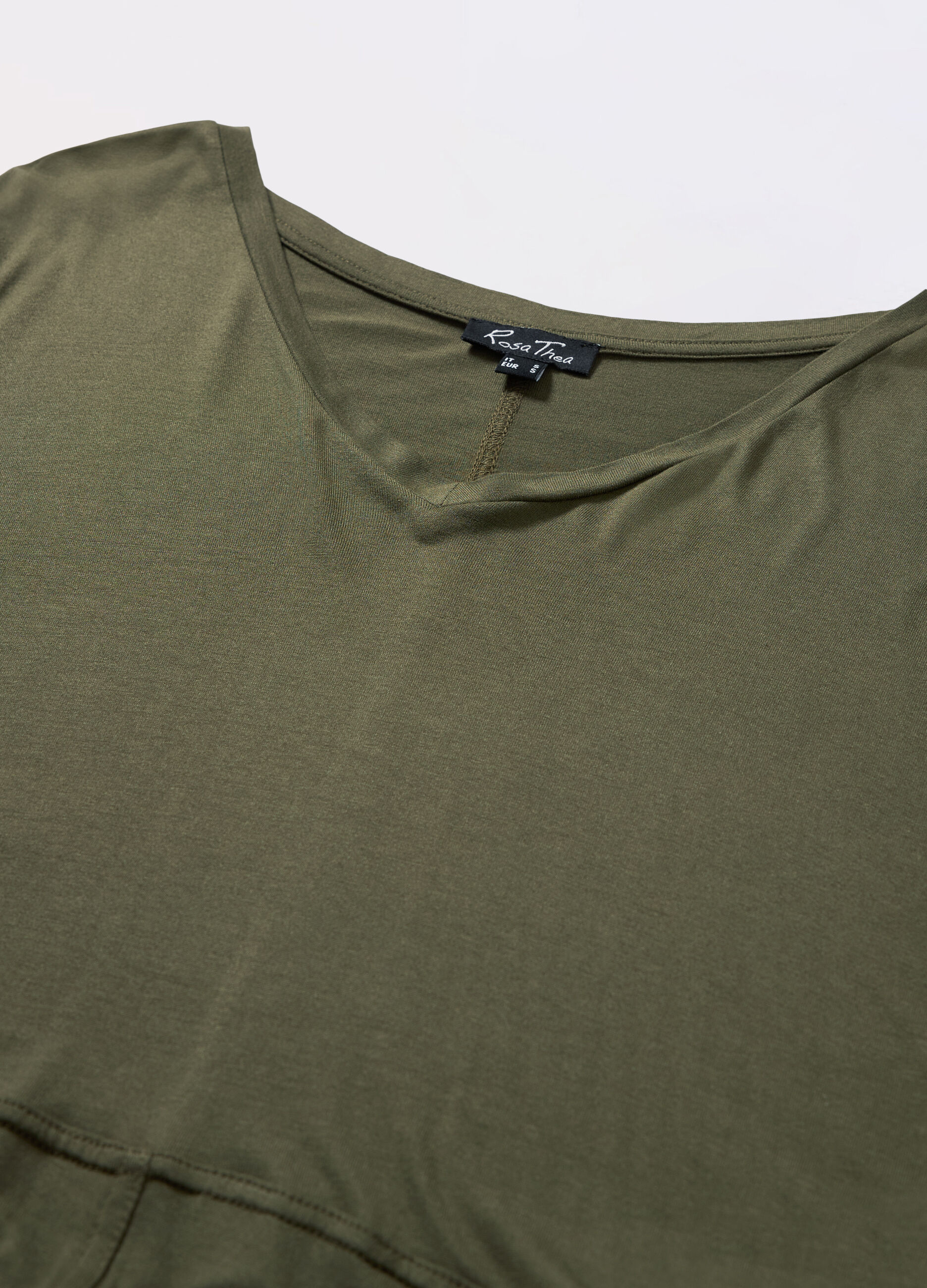 T-shirt in jersey di pura viscosa donna curvy_1