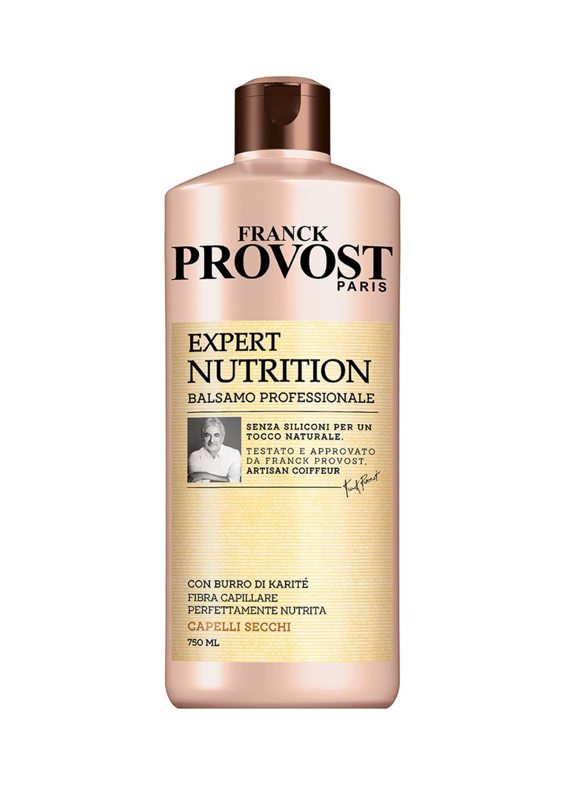 Franck Provost Balsamo Professionale Expert Nutrition, Balsamo con Burro di Karité per capelli nutriti, , 750 ml._0