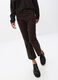 Pantaloni Flare Fit in denim di cotone stretch donna_2