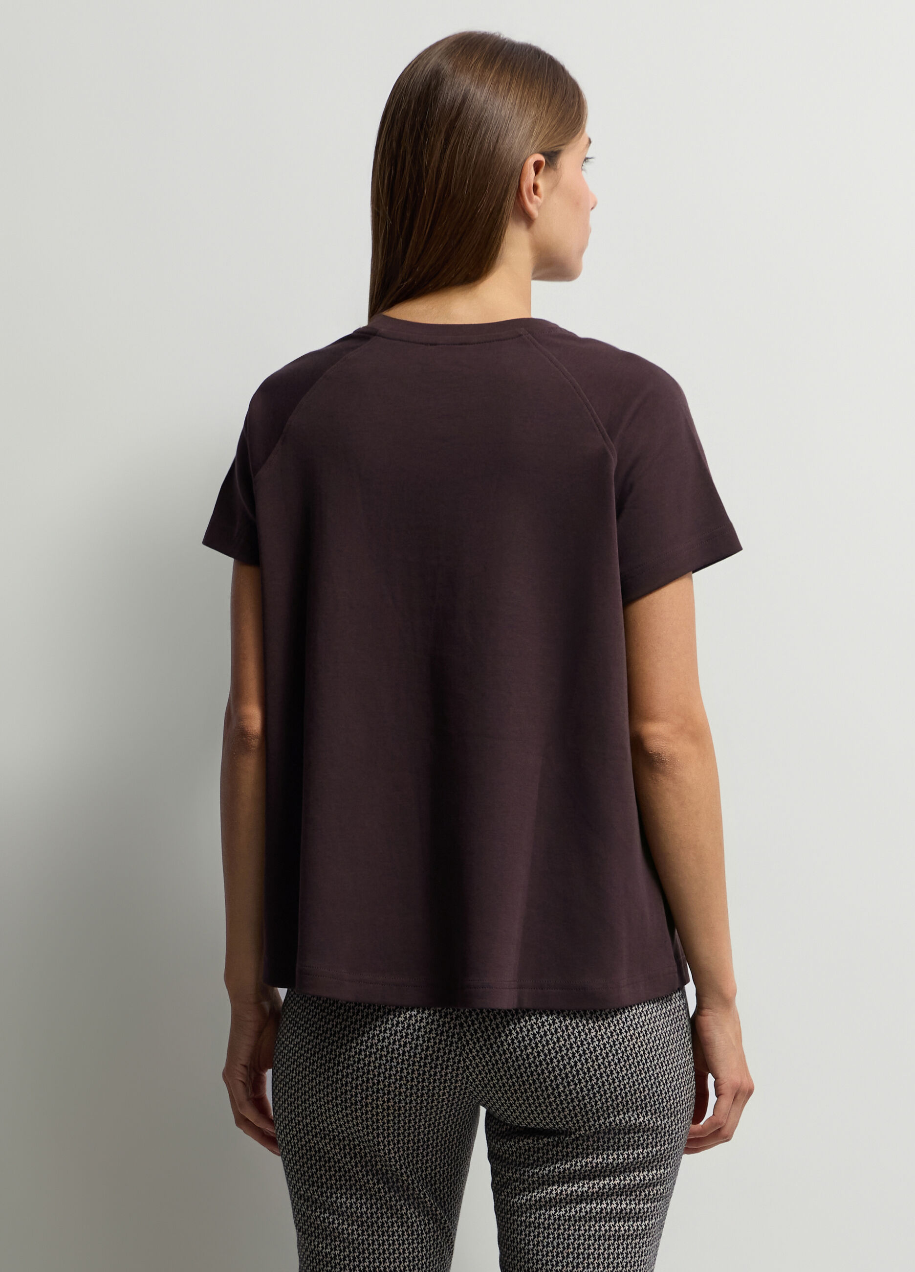 T-shirt Fit over girocollo donna_1